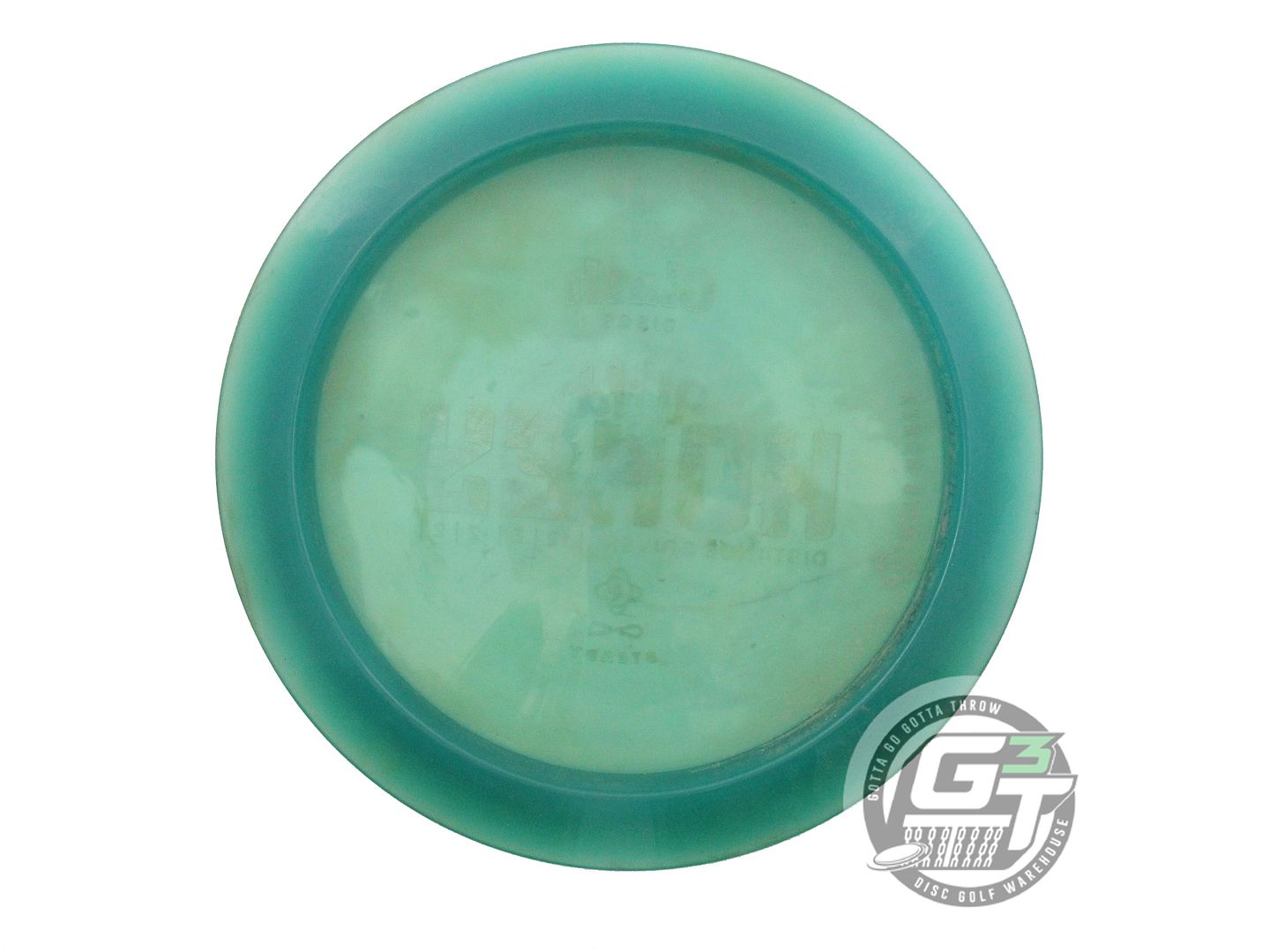 USED Clash Discs Steady Wild Honey 171g Teal Gold Foil Distance Driver Golf Disc