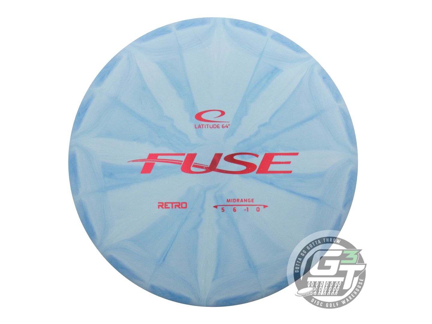 Latitude 64 Retro Burst Fuse Midrange Golf Disc (Individually Listed)