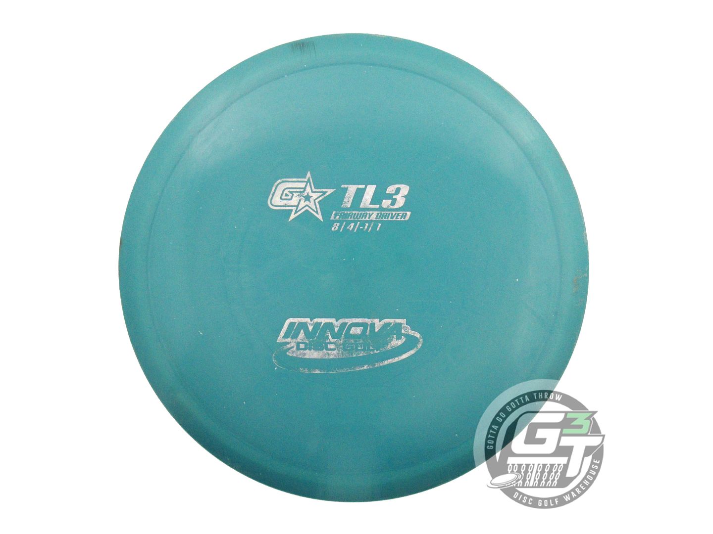 USED Innova GStar TL3 175g Green Holo Star Foil Fairway Driver Golf Disc