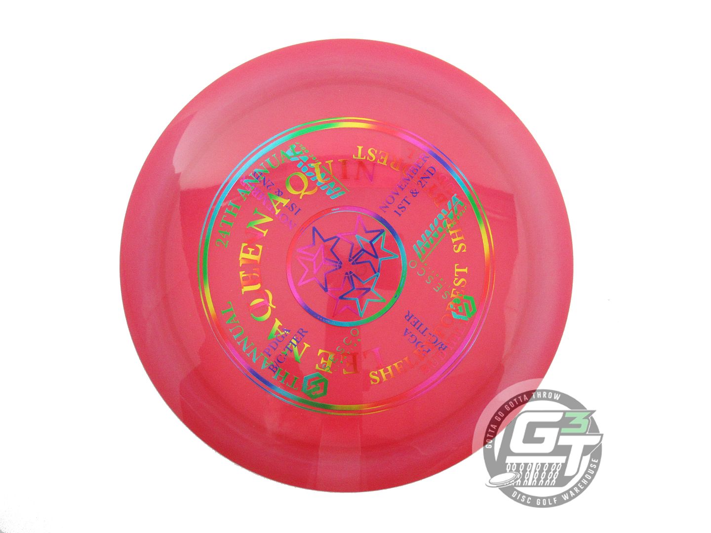 NOS Innova X-OUT Champion Destroyer 170g Magenta Distance Driver Golf Disc
