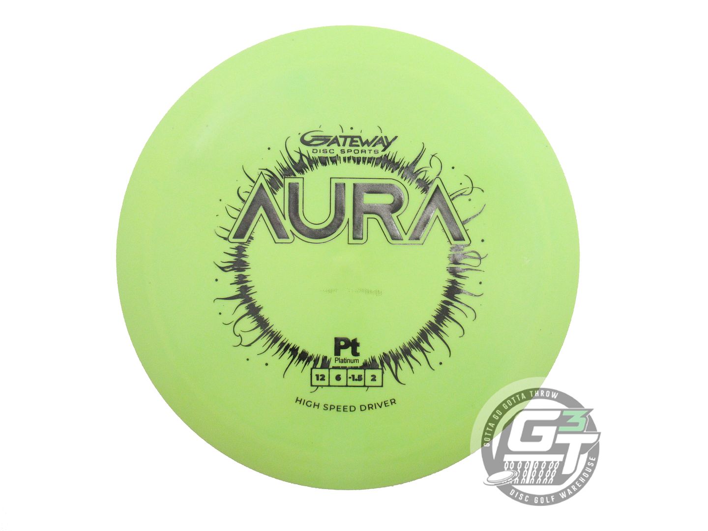 Gateway Platinum Aura Distance Driver Golf Disc (Individually Listed)
