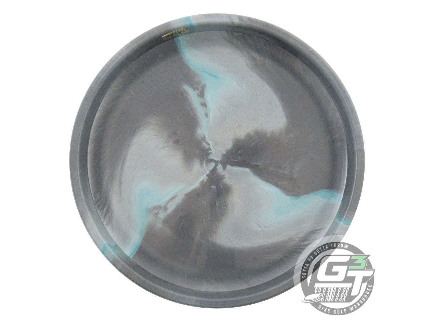 USED Discraft [ACE RACE] ESP Prototype 176g Gray-Teal Putter Golf Disc