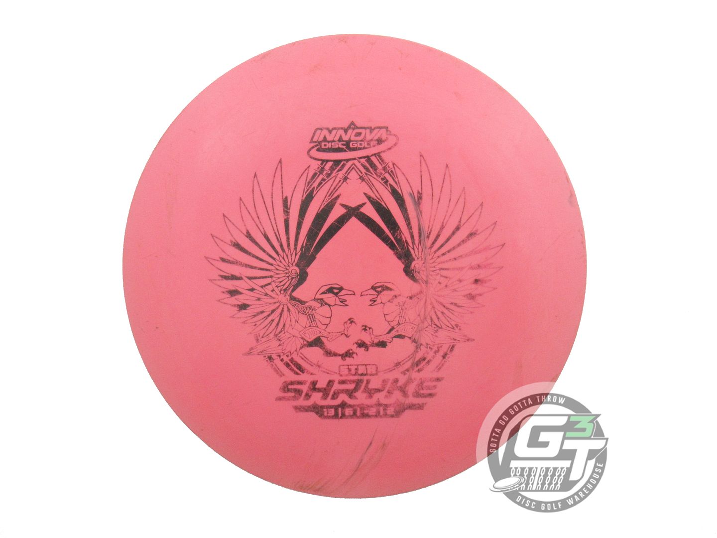 USED Innova Star Shryke 171g Pink Black Stamp Distance Driver Golf Disc