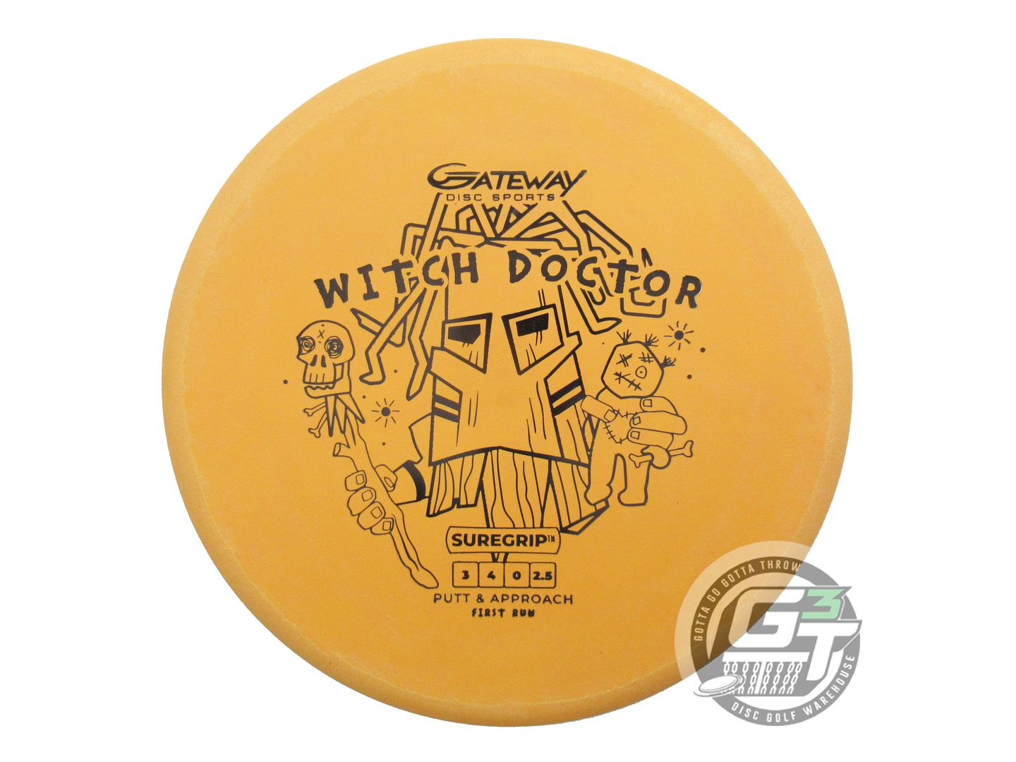 Gateway Sure Grip Firm Witch Doctor Putter Golf Disc (Individually Listed)