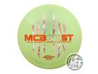 USED Discraft 6X McBEAST ESP Heat 174g Lime Pink Rose Foil Distance Driver Disc