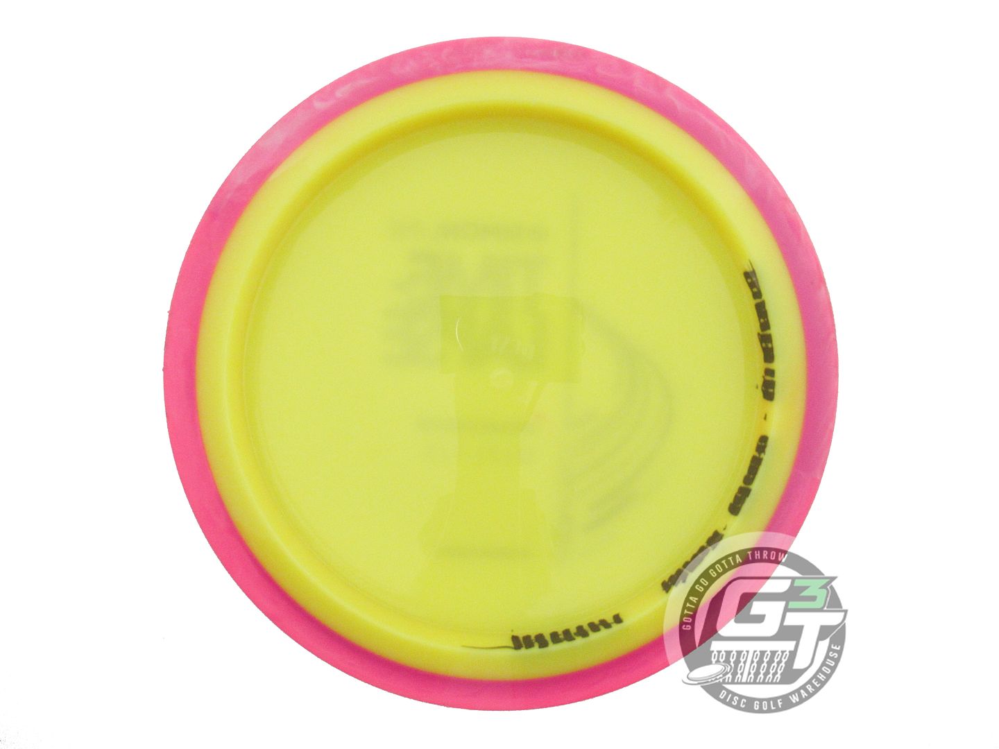 USED Axiom Discs Neutron Time Lapse 173g Yellow Pink Rim Driver Golf Disc