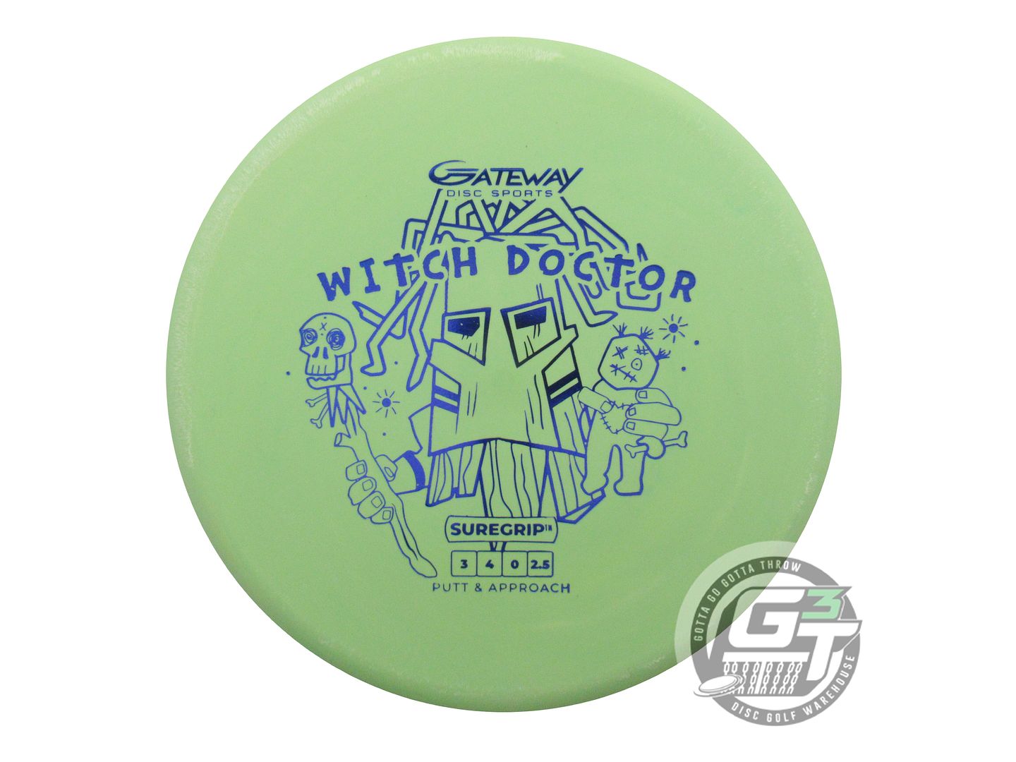 Gateway Sure Grip Super Stupid Soft Witch Doctor Putter Golf Disc (Individually Listed)