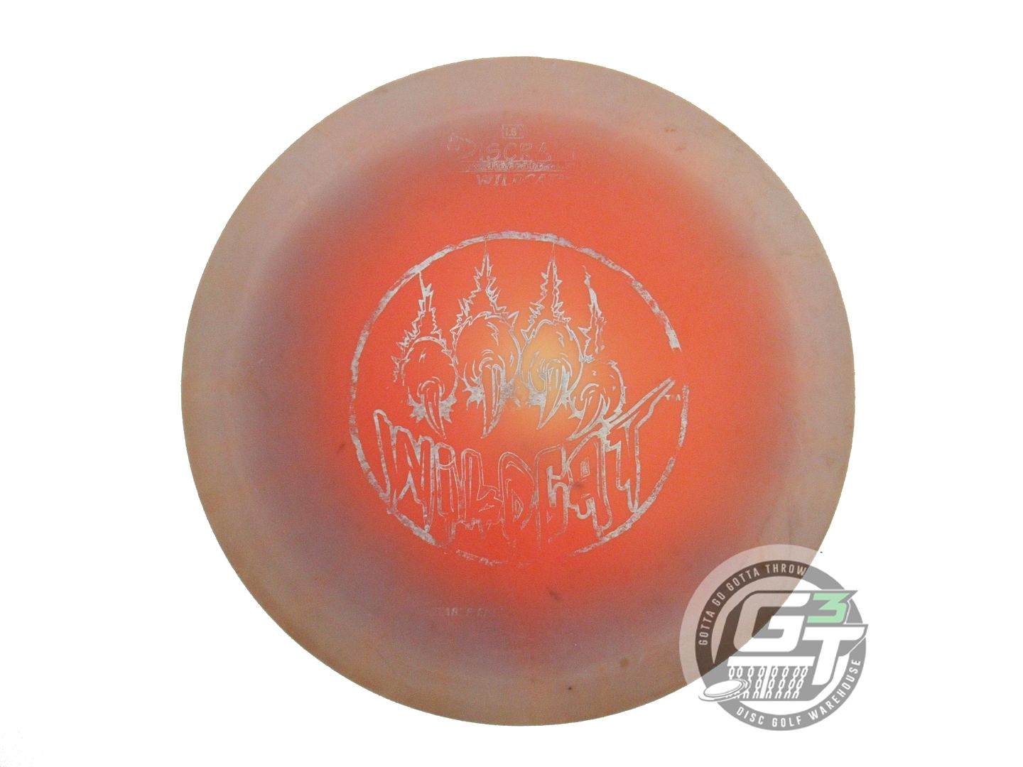 USED Discraft FlyDye Elite X Wildcat 167g Purple-Red OOP Distance Driver Disc