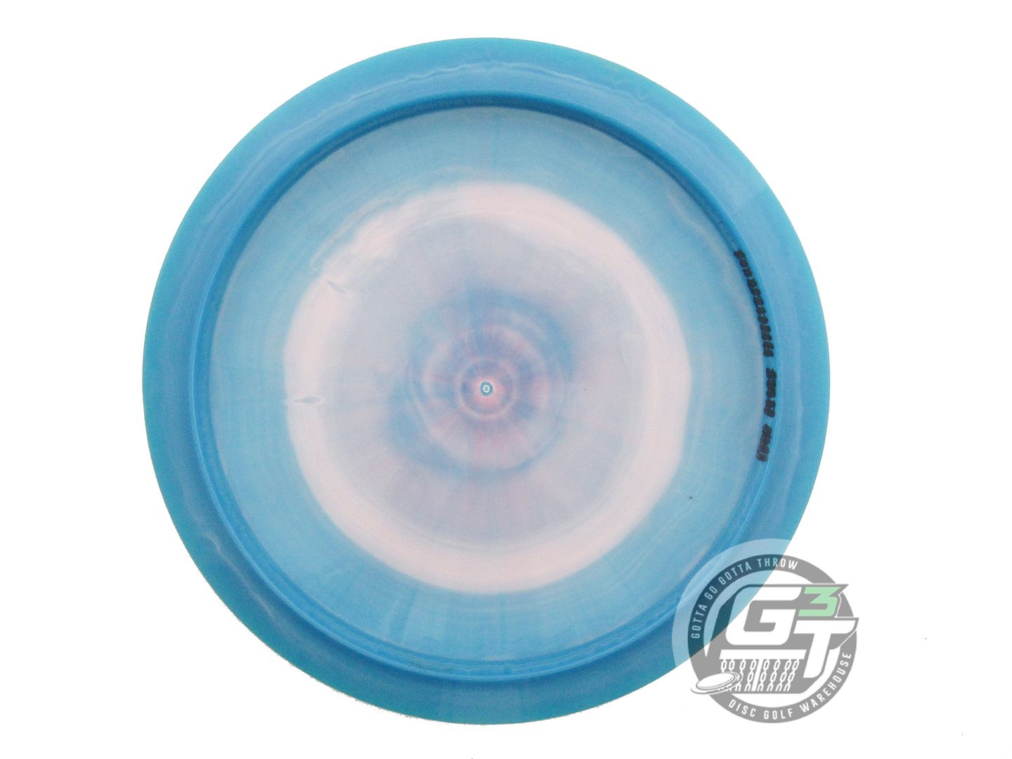 USED Discraft [McBETH] ESP Anax 174g Blue-Sage Red Foil Driver Golf Disc
