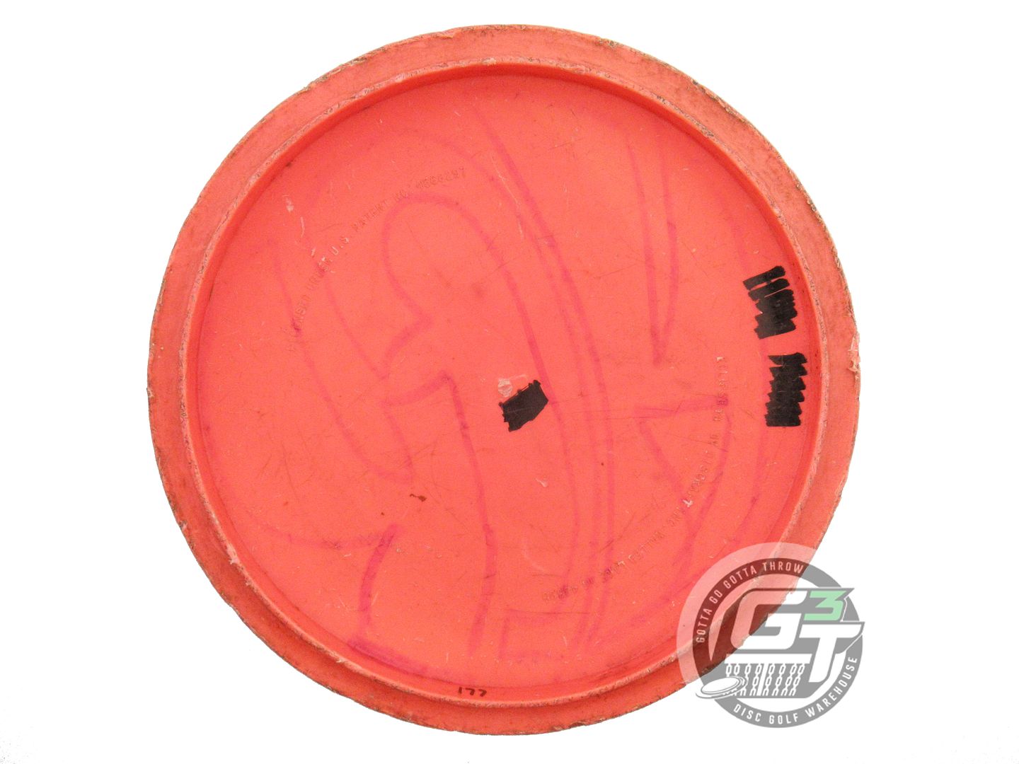 USED Discraft Pro D Eclipse 177g Orange Aqua Foil Fairway Driver Golf Disc