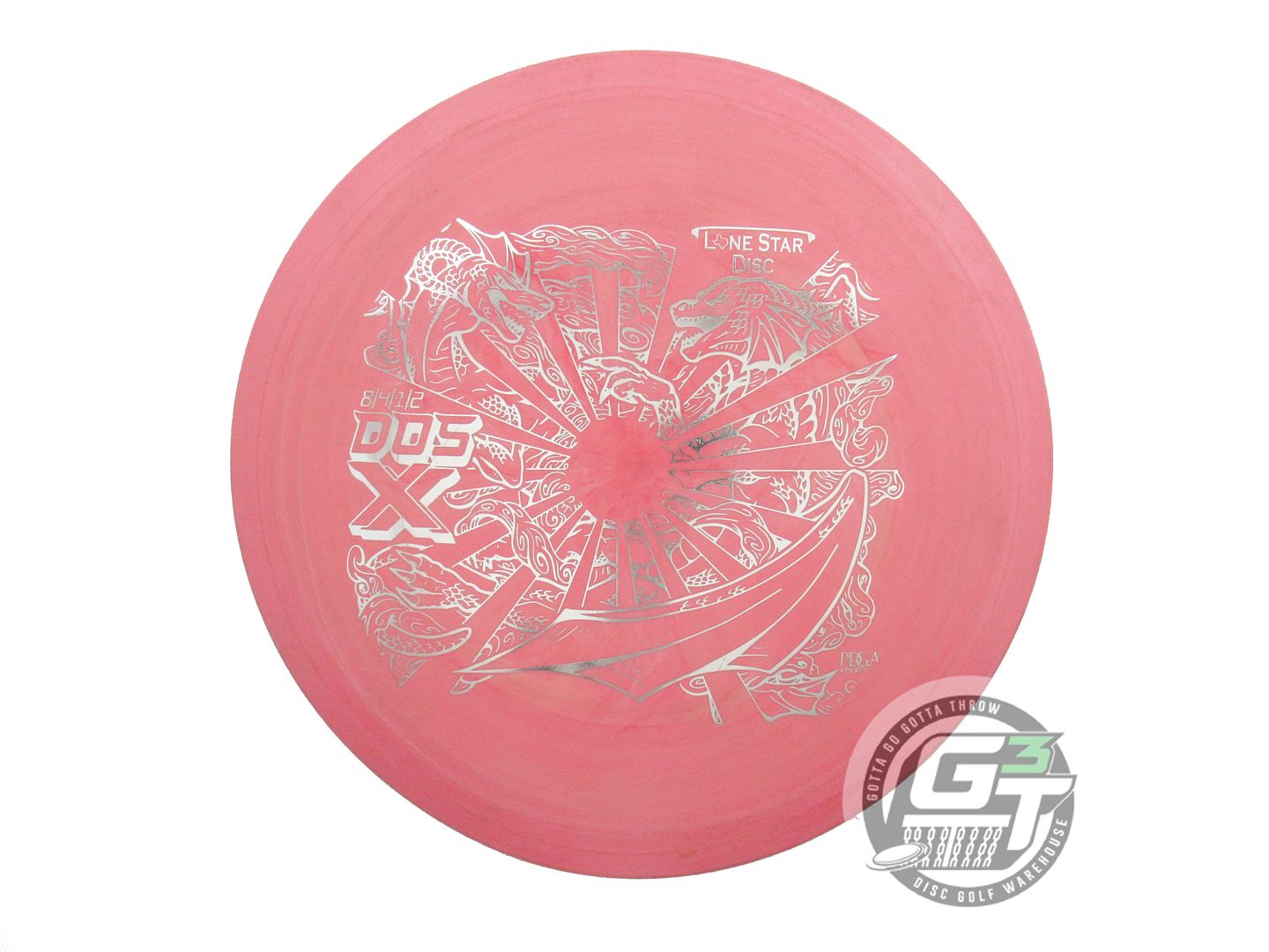 USED Lone Star [ARTIST] Lima Dos X 160g Pink Silver Foil Fairway Driver Disc