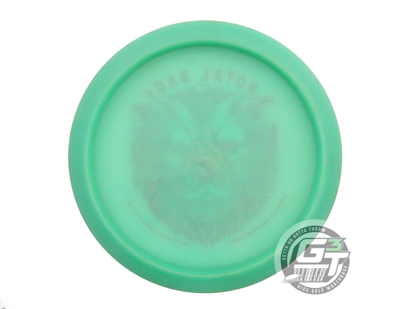 USED DiscMania ROYAL RAGE Glow C-Line FD2 175g Green Fairway Driver Golf Disc