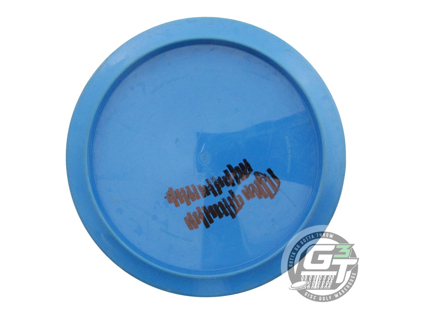 USED Kastaplast K1 Lots 169g Blue Green Stamp Fairway Driver Golf Disc