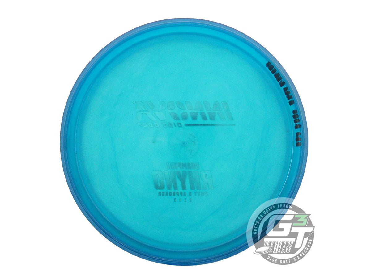 USED Innova Champion Rhyno 175g Blue Gold Foil Putter Golf Disc