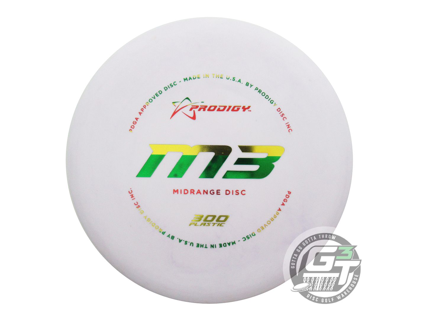 Prodigy 300 Series M3 Midrange Golf Disc (Individually Listed)