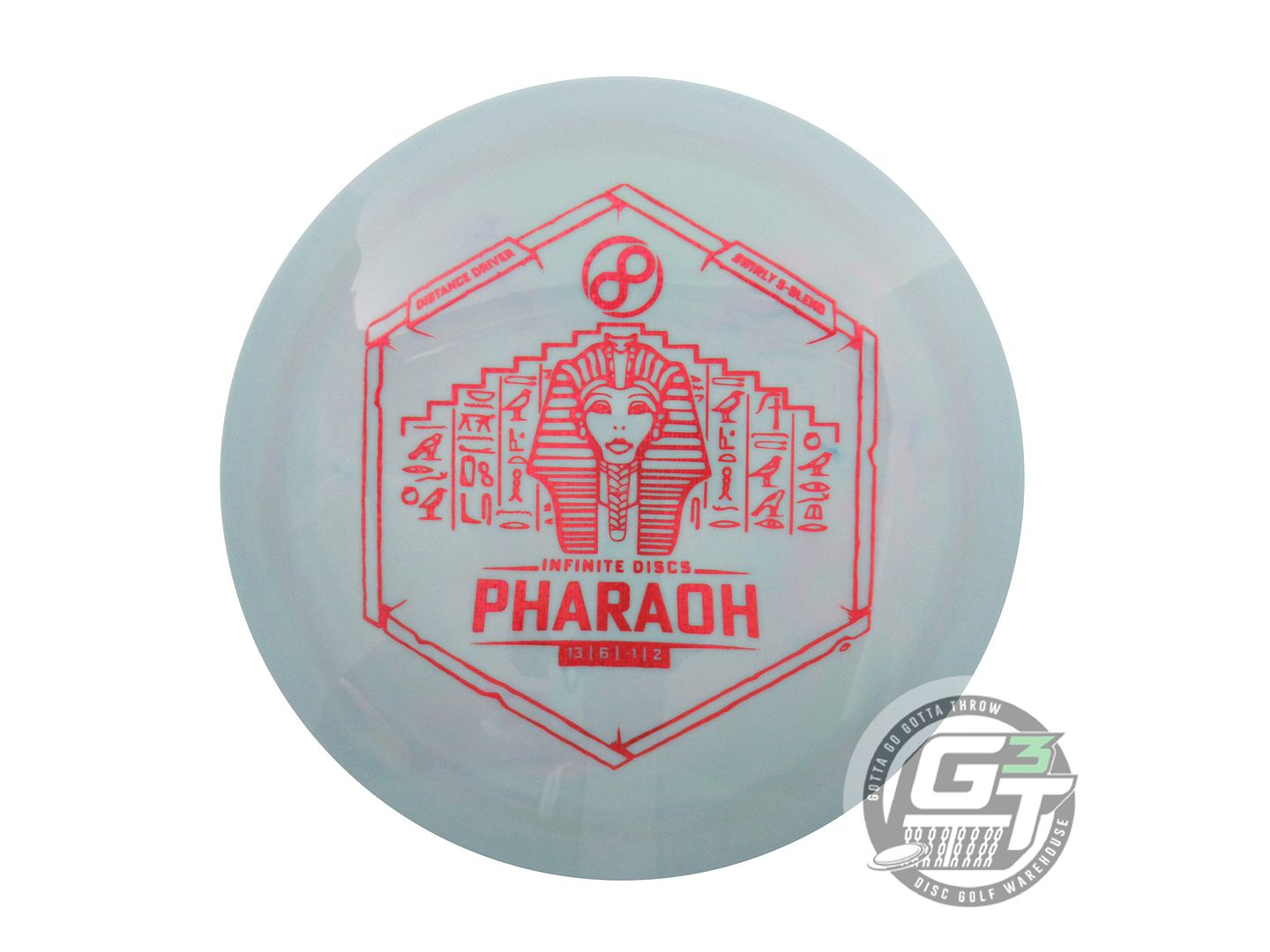 Infinite Discs Swirly S-Blend Pharaoh Distance Driver Golf Disc (Individually Listed)