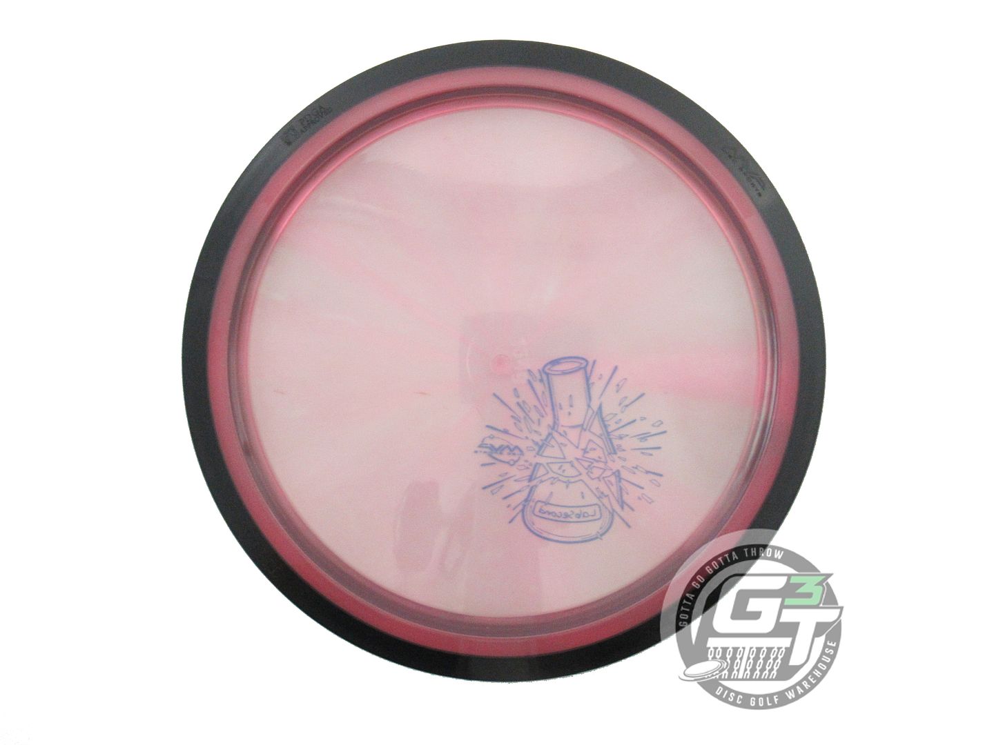 USED MVP Disc Sports X-OUT Proton Tesla 164g Pink Distance Driver Golf Disc