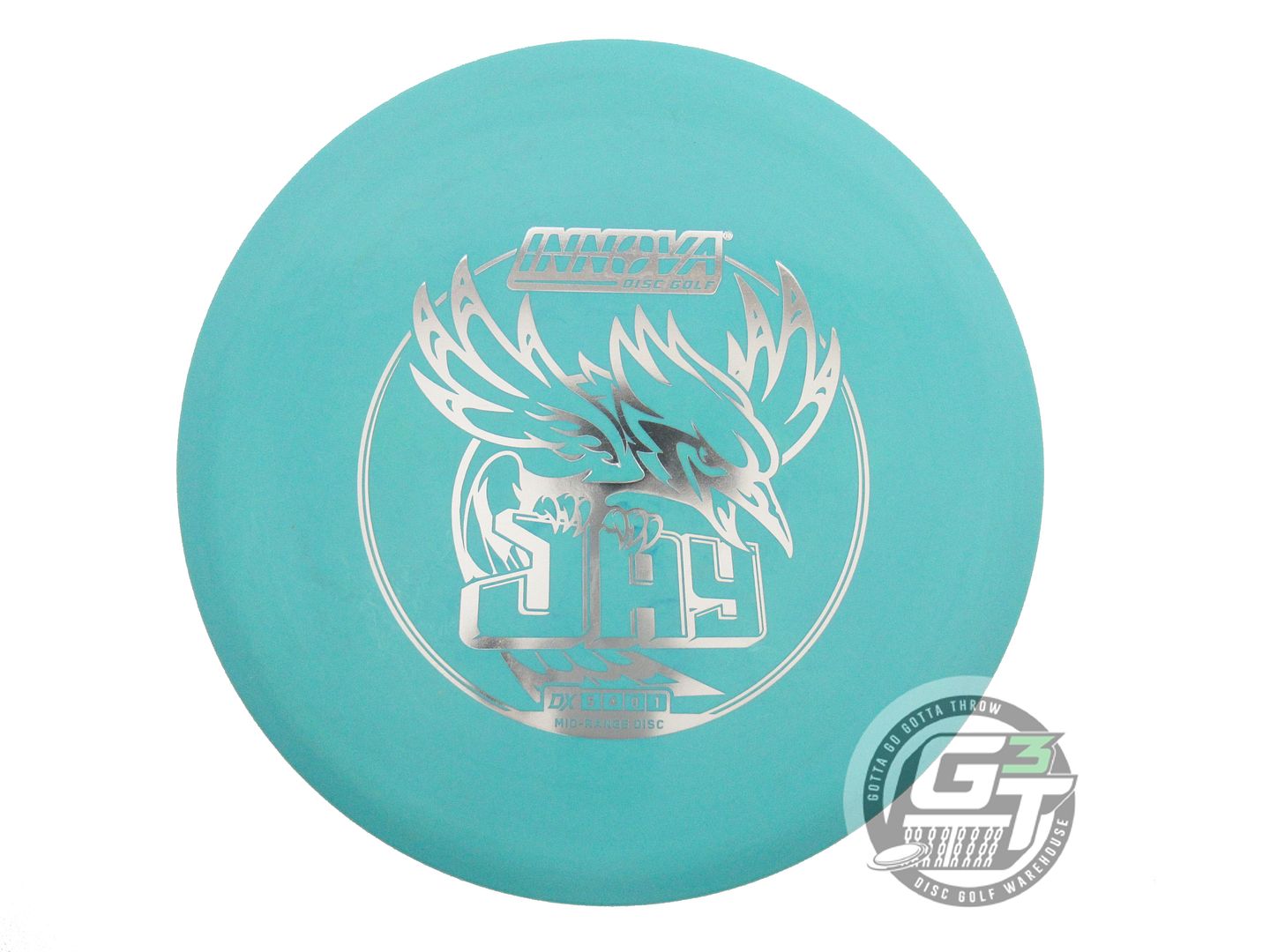 USED Innova DX Jay 140g Seafoam Silver Foil Midrange Golf Disc