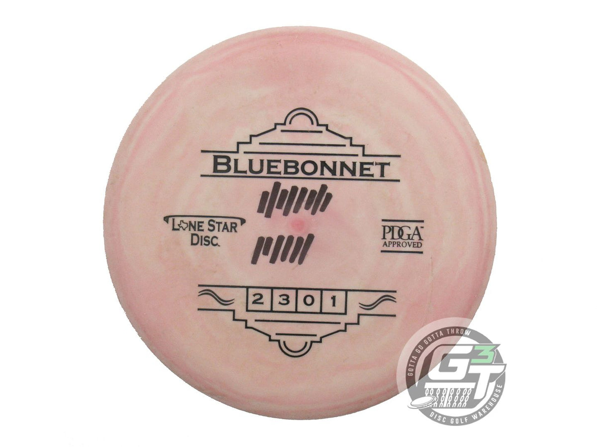USED Lone Star Victor 2 Bluebonnet 174g Pink Black Stamp Putter Golf Disc