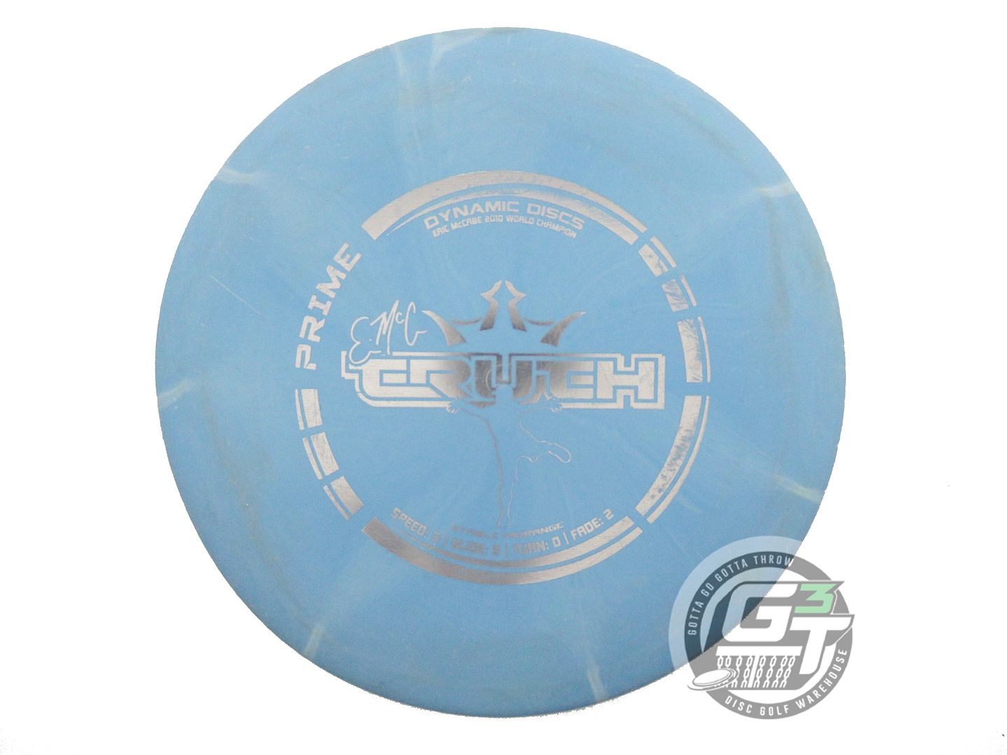 USED Dynamic Discs Prime Burst EMAC Truth 179g Blue Silver Foil Midrange Disc