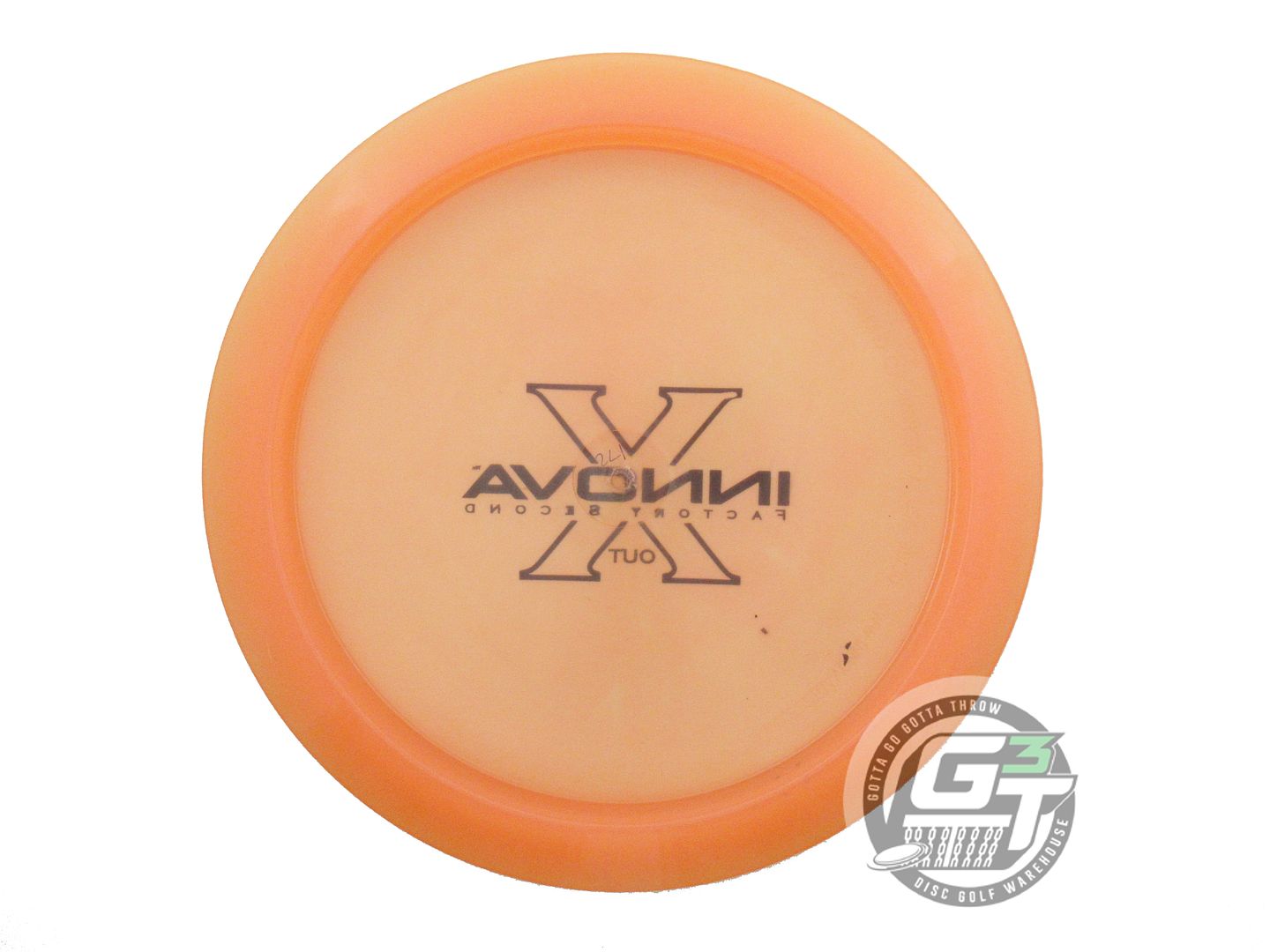 USED Innova X-OUT Champion Beast 172g Peach Distance Driver Golf Disc