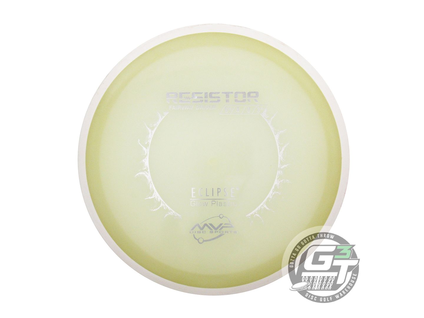 USED MVP Disc Sports Eclipse Proton Resistor 172g Glow Fairway Driver Golf Disc