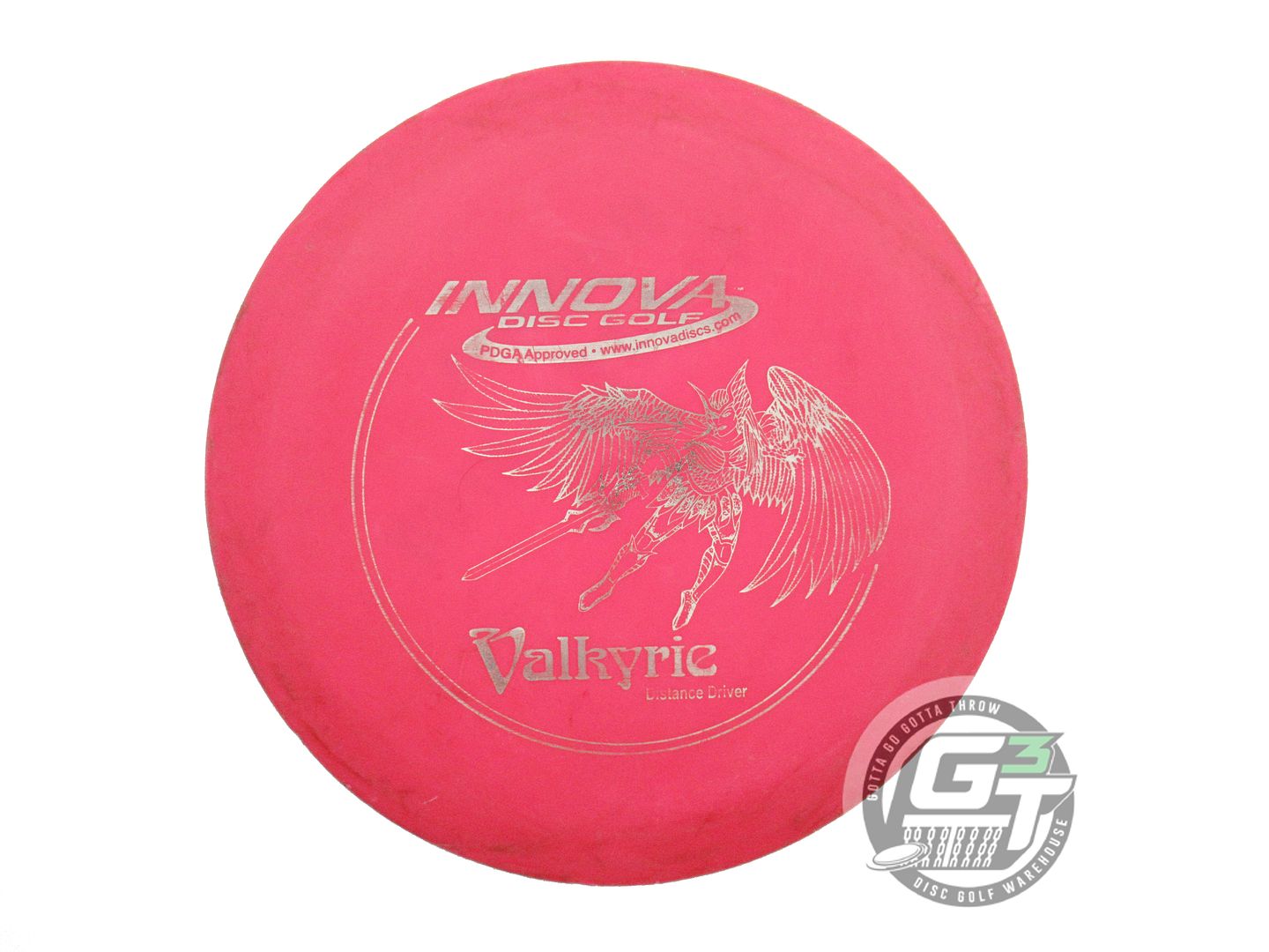 USED Innova DX Valkyrie 171g Pink Silver Foil Distance Driver Golf Disc