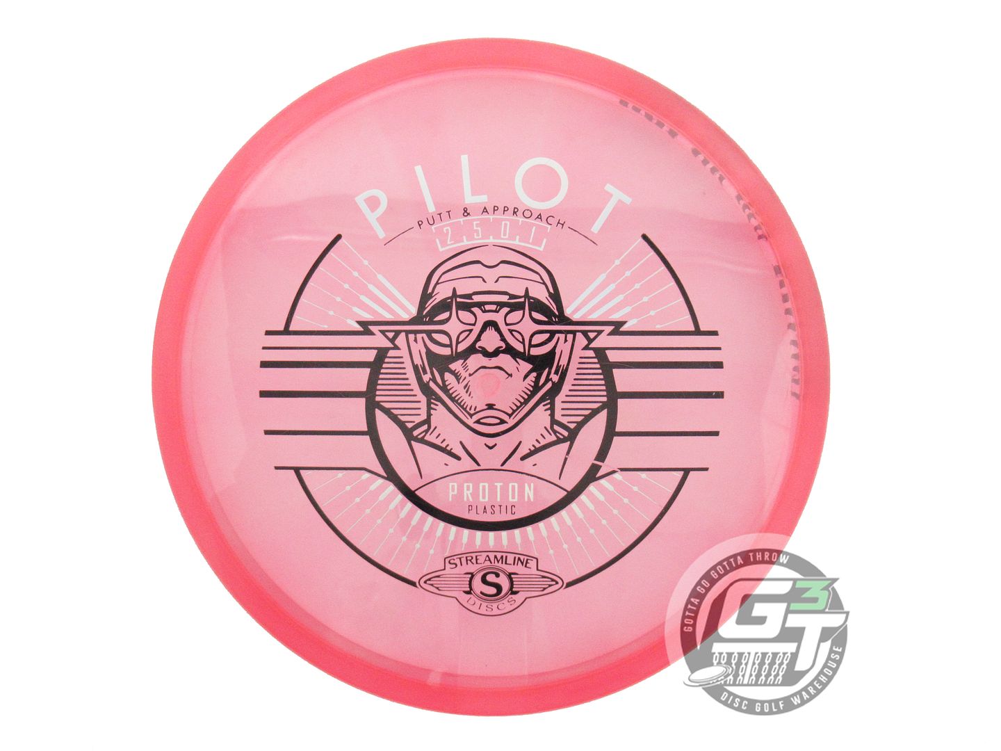 USED Streamline Discs Proton Pilot 169g Pink Putter Golf Disc
