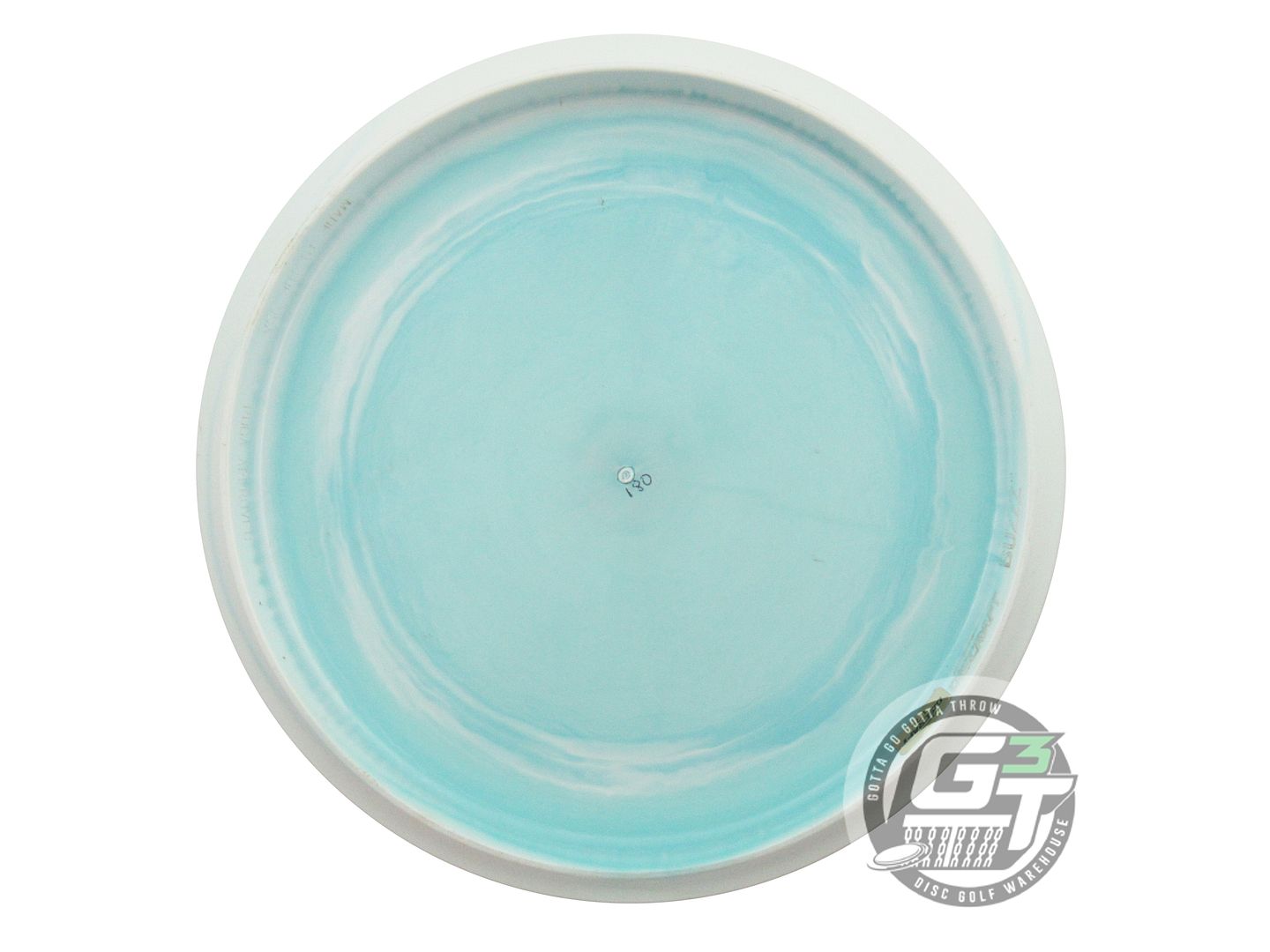USED Discraft [McBETH] ESP Buzzz 180g White-Teal Silver Holo Foil Midrange Disc