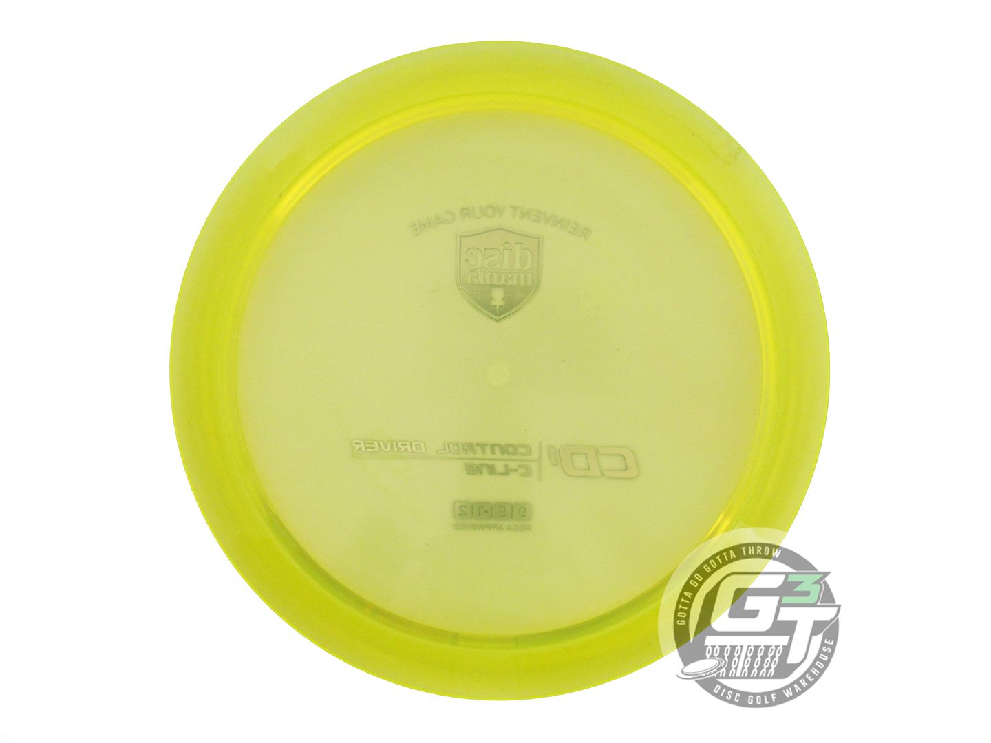 USED DiscMania C-Line CD1 173g Yellow Blue Foil Distance Driver Golf Disc