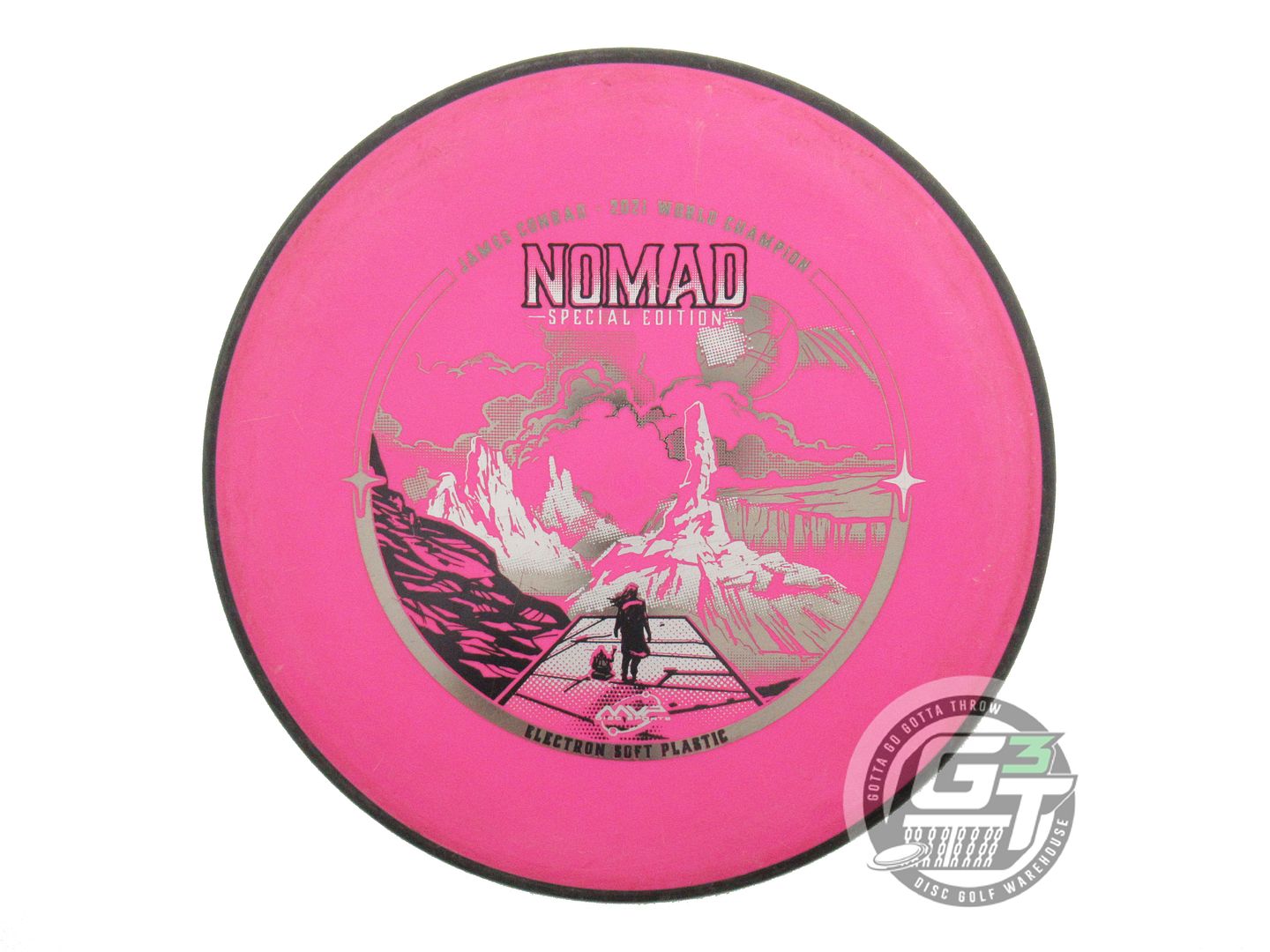 USED MVP Disc Sports SE [CONRAD] Electron Soft Nomad 173g Pink A Putter Disc