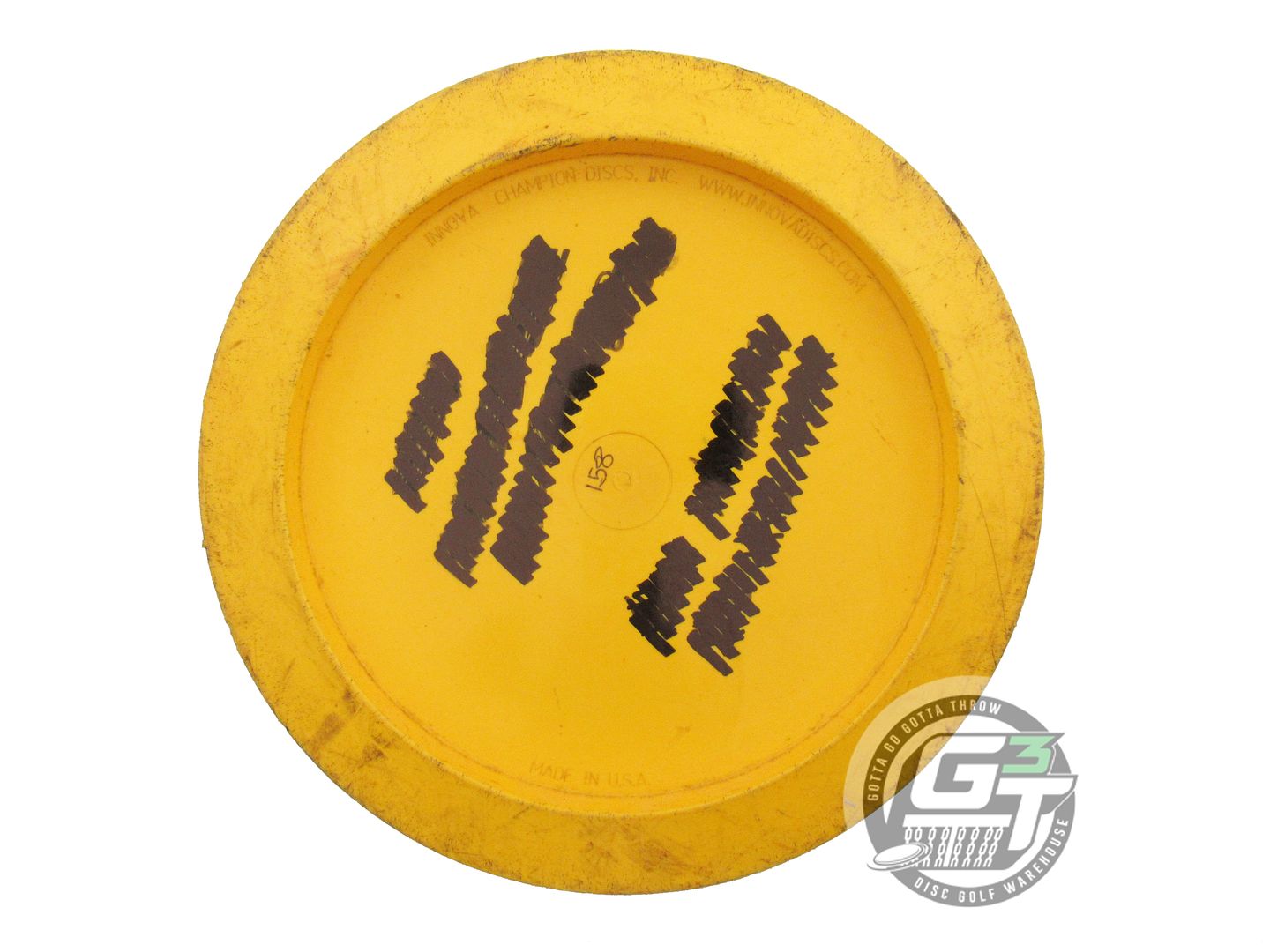 USED Innova Star Shryke 158g Marigold Rainbow Foil Distance Driver Golf Disc