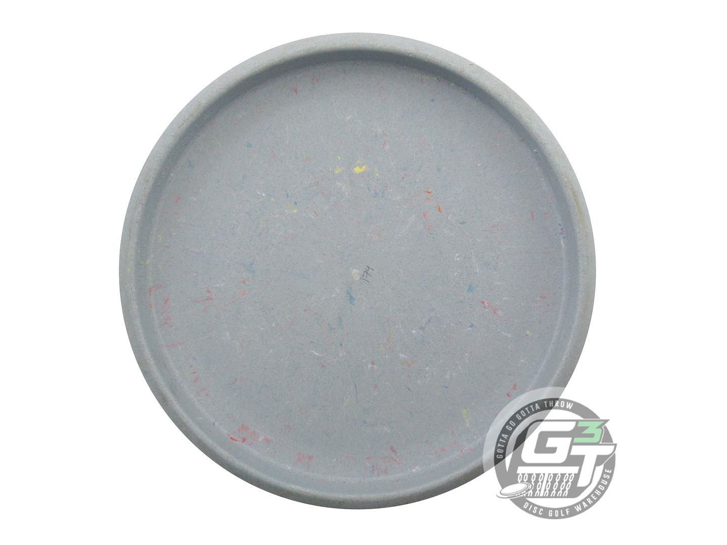 USED Discraft [McBETH] Jawbreaker Luna 175g Gray Pink Shatter Putter Golf Disc