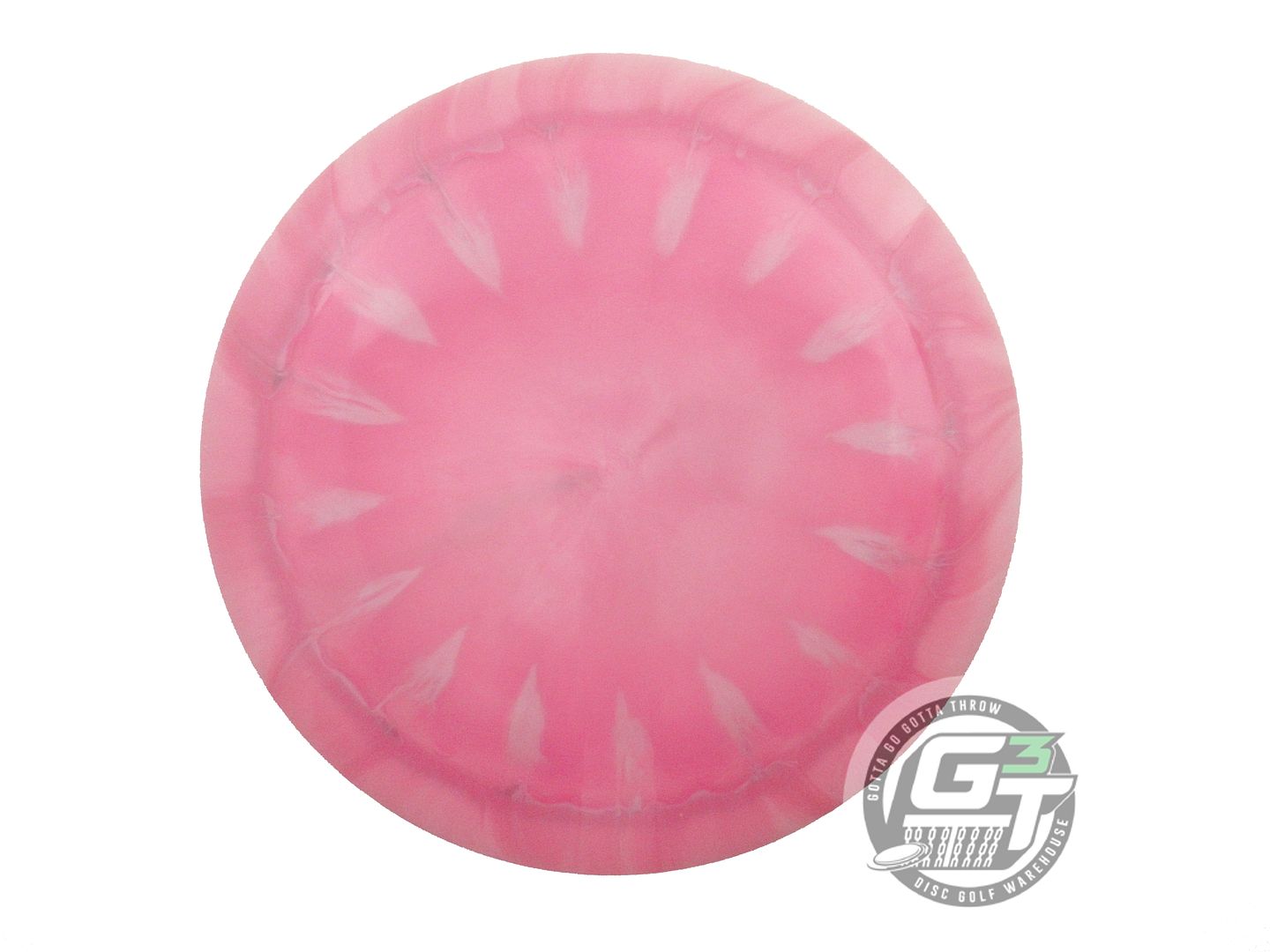 NOS Discraft [ADERHOLD] Swirl ESP Nuke 174g Pink Teal Shatter Foil Driver Disc