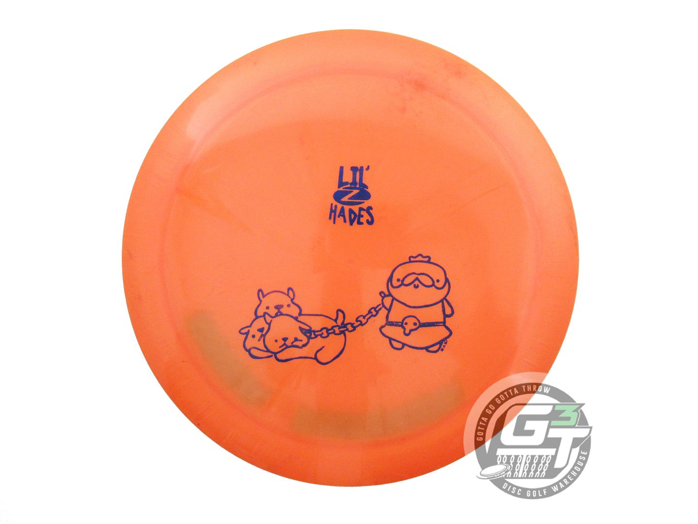 USED Discraft [LEDGESTONE] Big Z Hades 173g Orange Blue Foil Driver Golf Disc