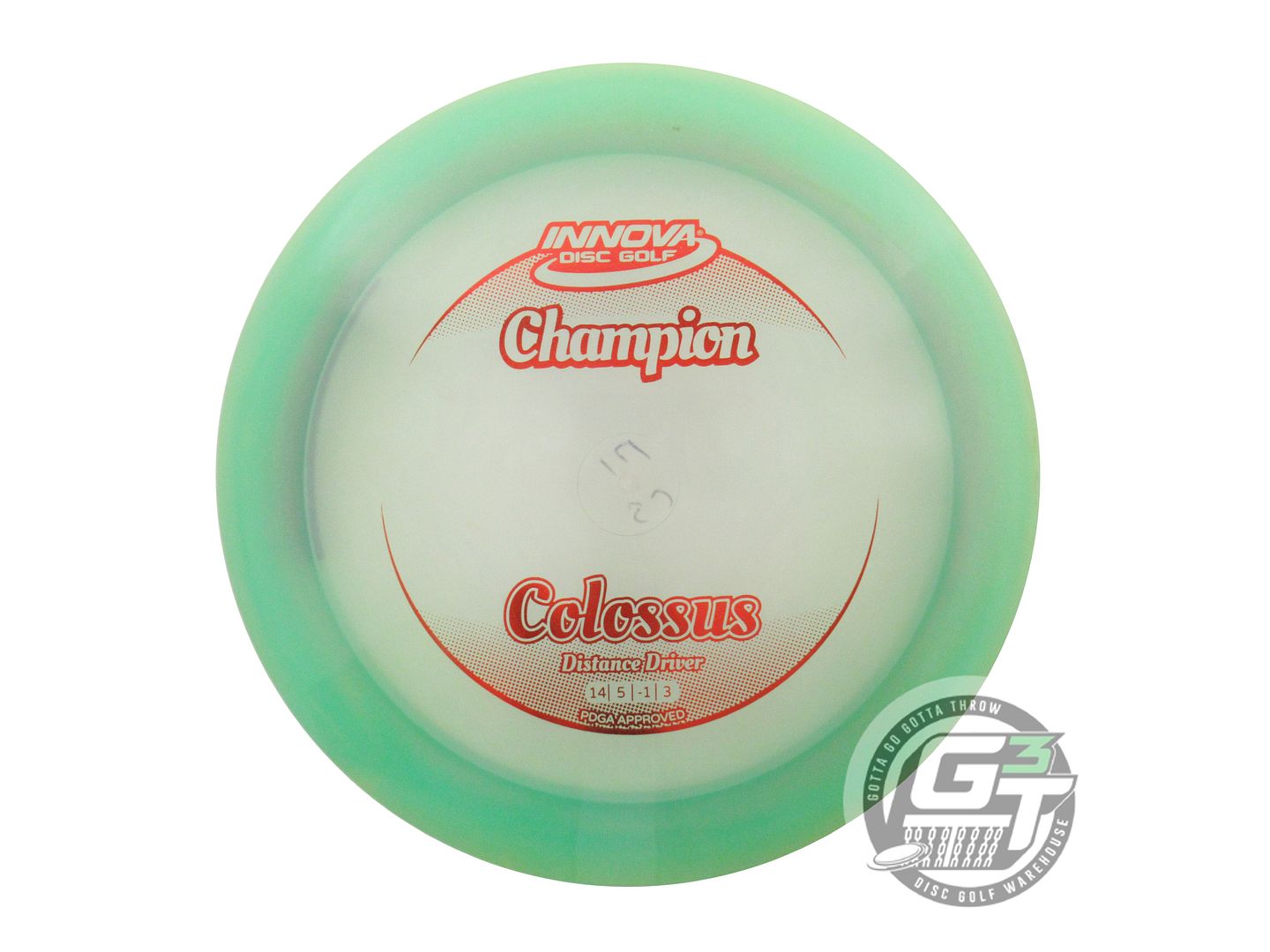 USED Innova Champion Colossus 171g Green Red Foil Distance Driver Golf Disc
