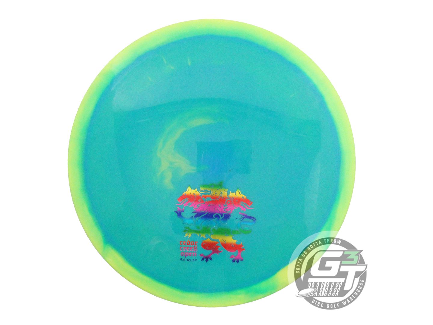 USED Innova [CEDAR CREEK OPEN] Halo Star Firebird 175g Yellow-Teal Driver Disc