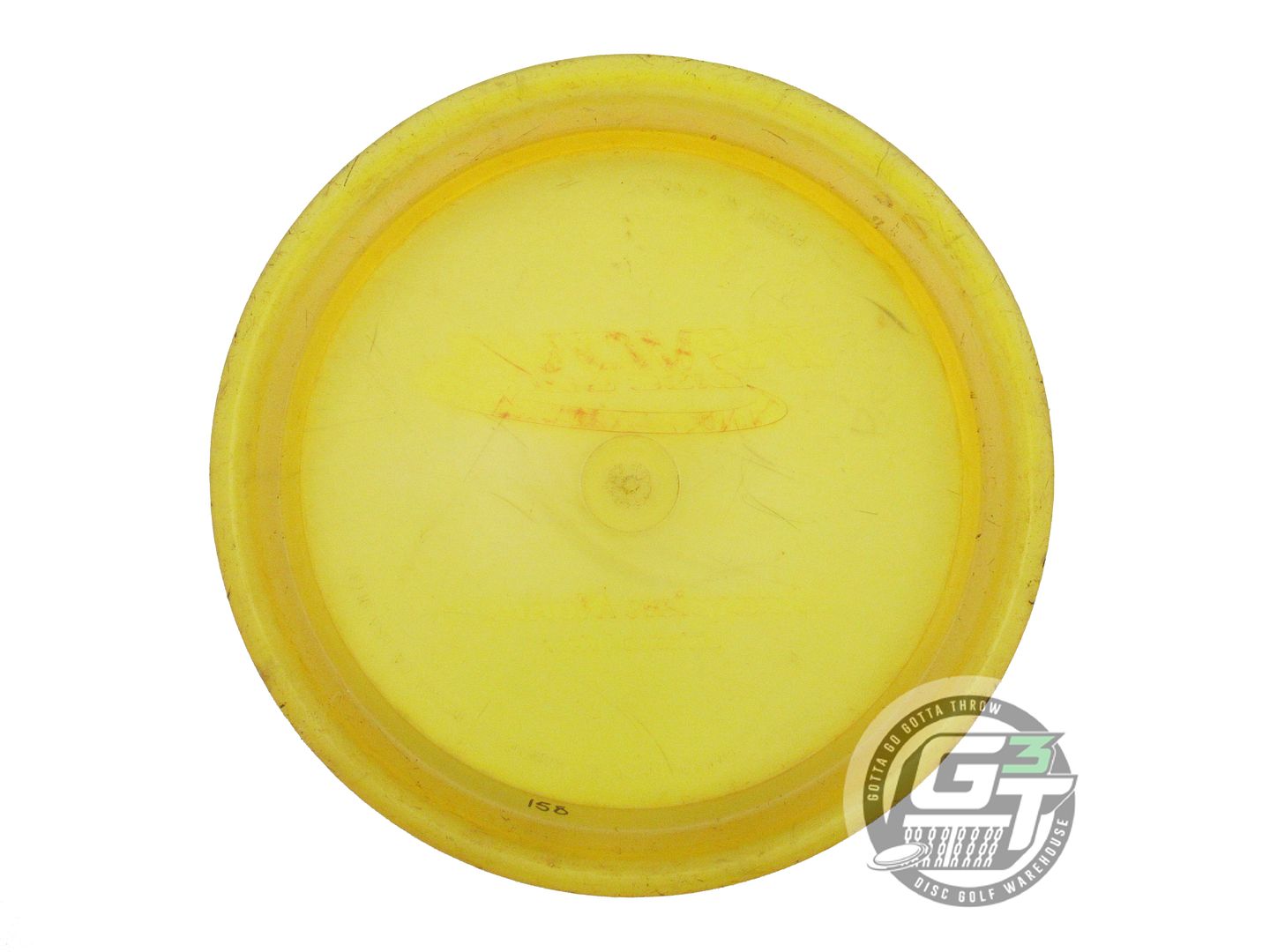 USED Innova Champion Monarch 158g Yellow Wiped Stamp PFN Distance Driver Disc