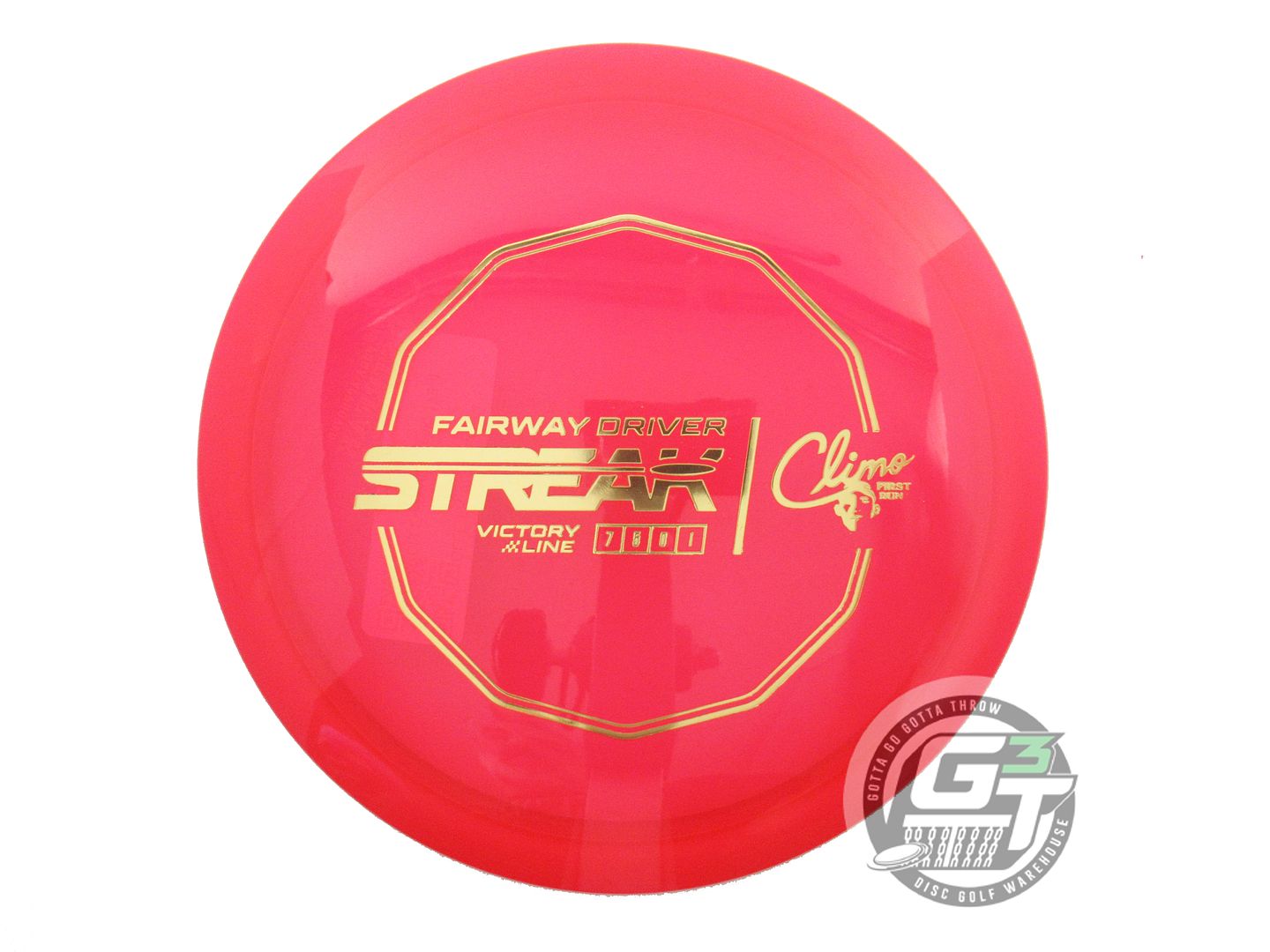 Climo First Run Victory Line Streak Fairway Driver Golf Disc (Individually Listed)