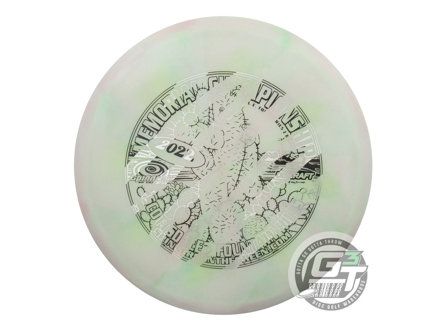 USED Discraft ESP Buzzz 180g Gray-Lime Zebra Foil Midrange Golf Disc