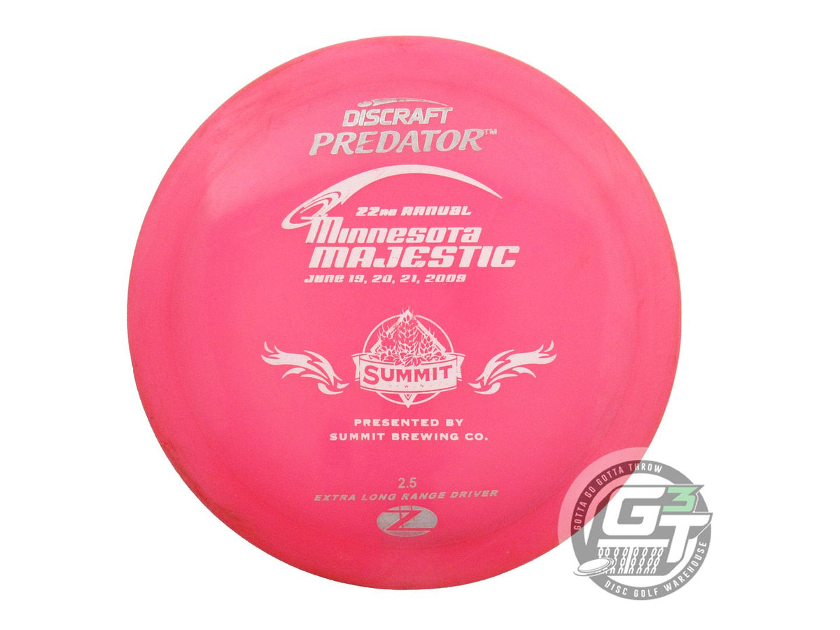 USED Discraft Z Predator 174g Pink PFN RIM GOUGE Fairway Driver Golf Disc