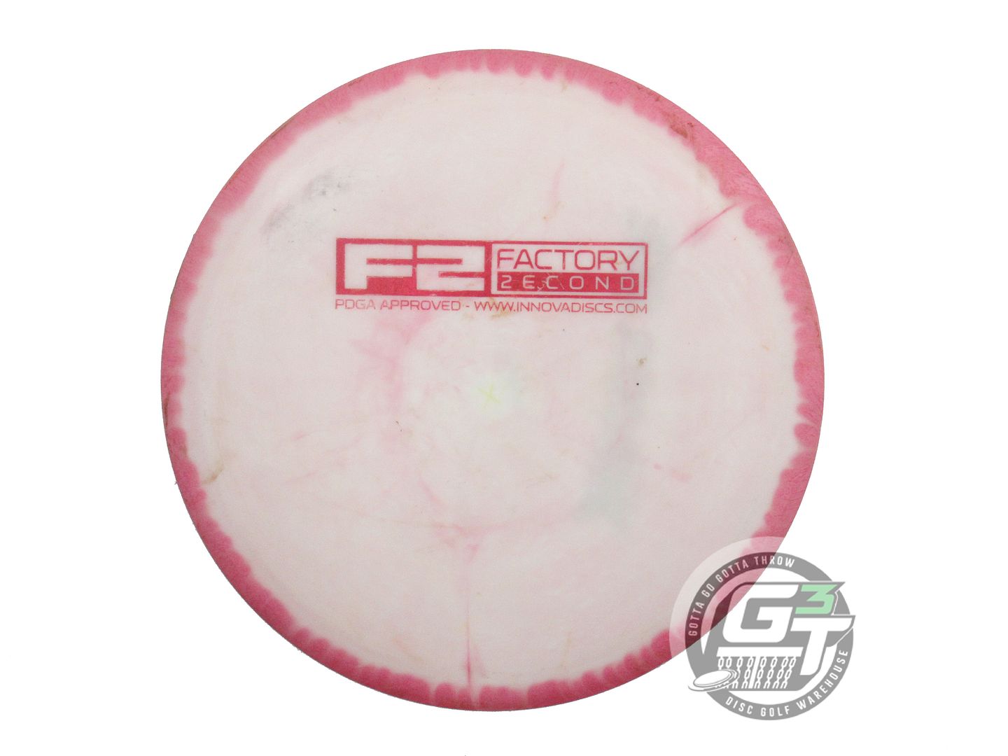 USED Innova X-OUT Halo Star Mamba 174g Pink-White Distance Driver Golf Disc
