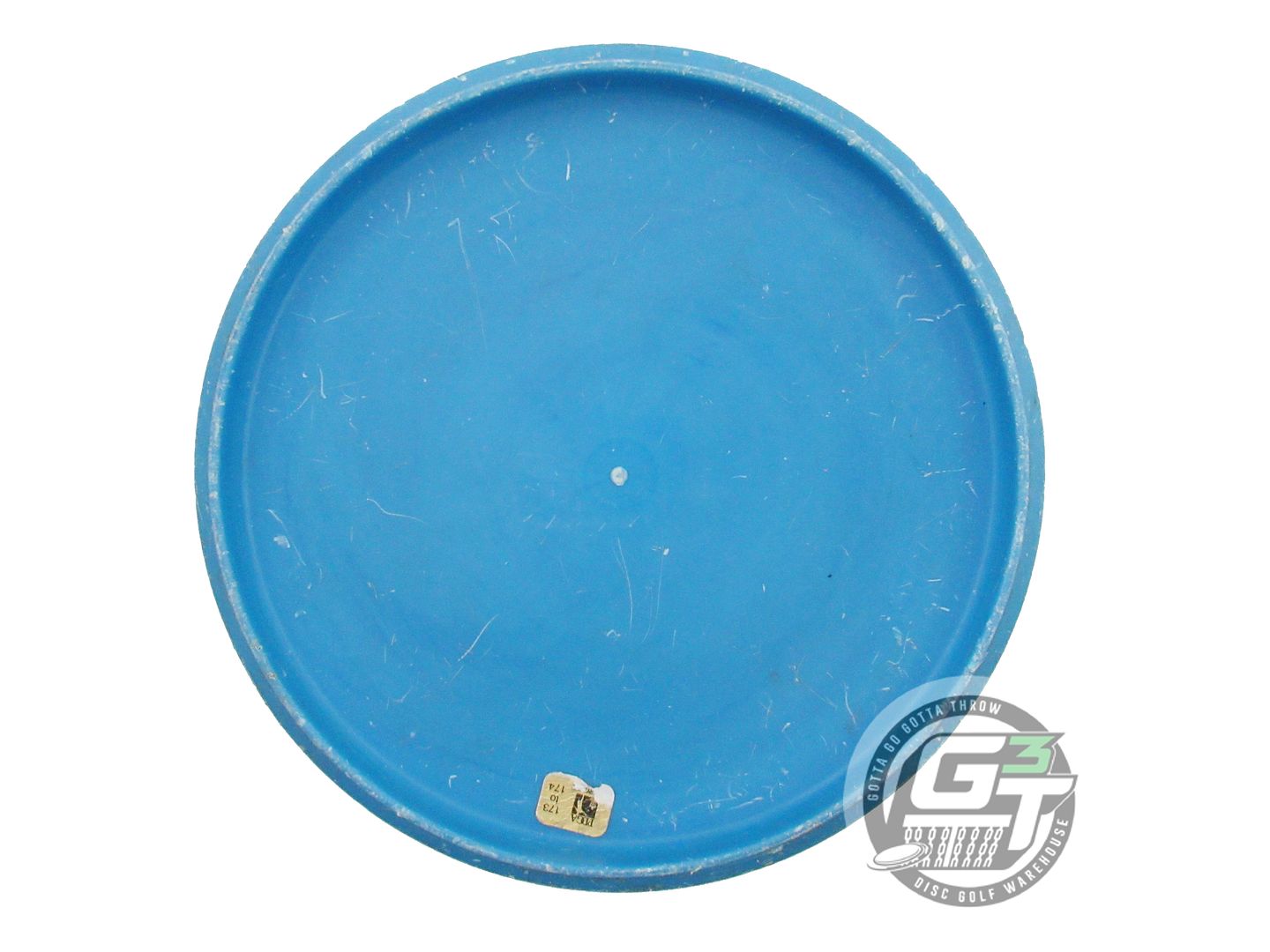 USED Discraft Pro D Ringer 174g Blue Silver Holo Foil Putter Golf Disc