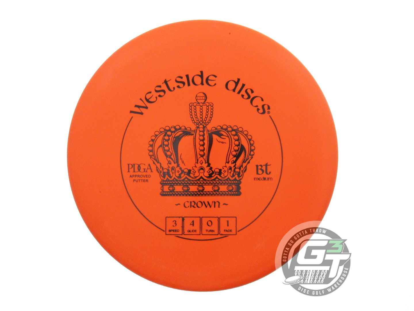 Westside BT Medium Crown Putter Golf Disc (Individually Listed)