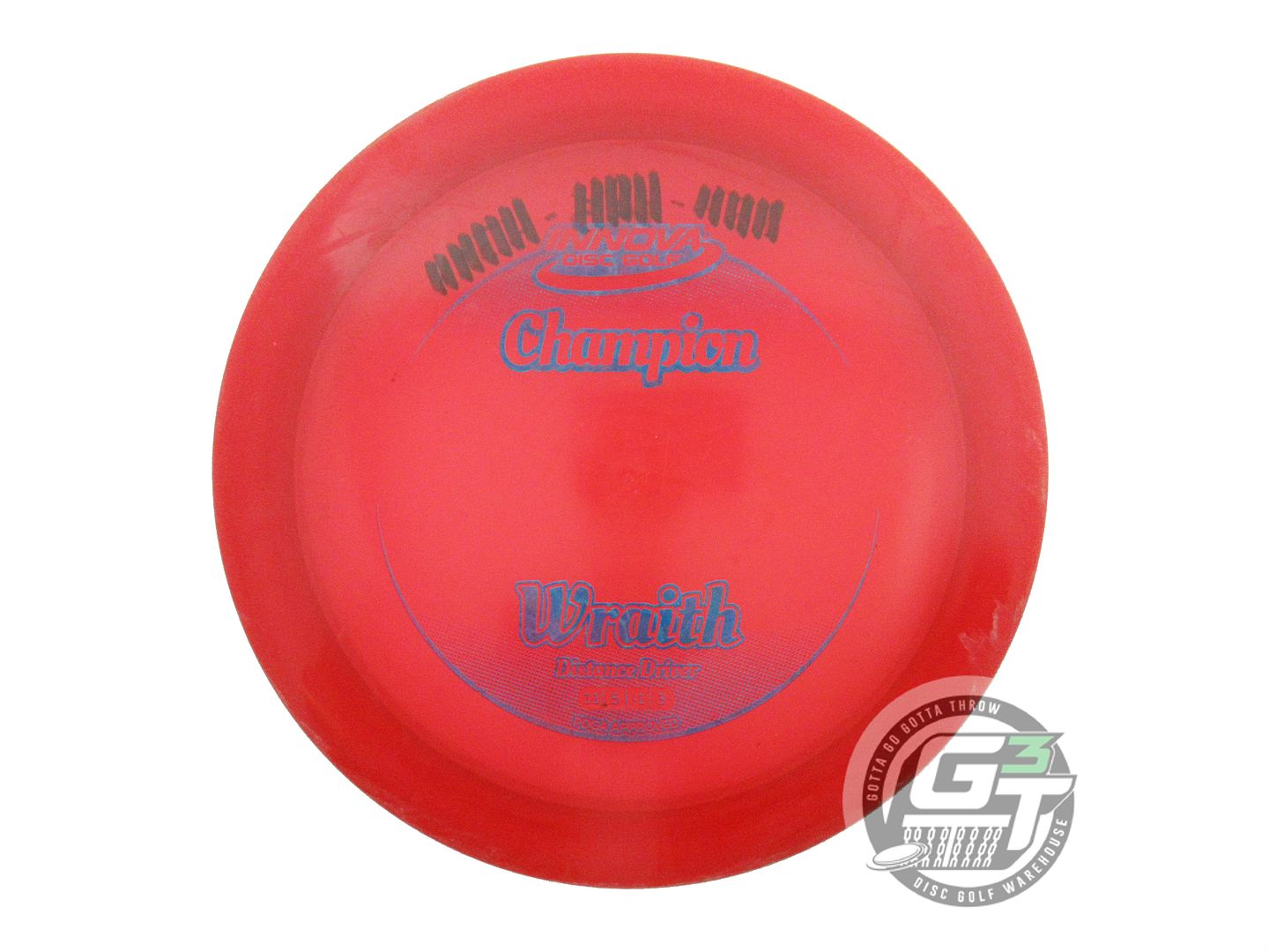 USED Innova Champion Wraith 173g Red Blue Foil Distance Driver Golf Disc