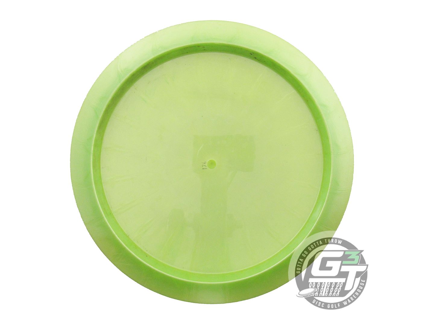 USED Thought Space Ethereal Animus 176g Lime Distance Driver Golf Disc