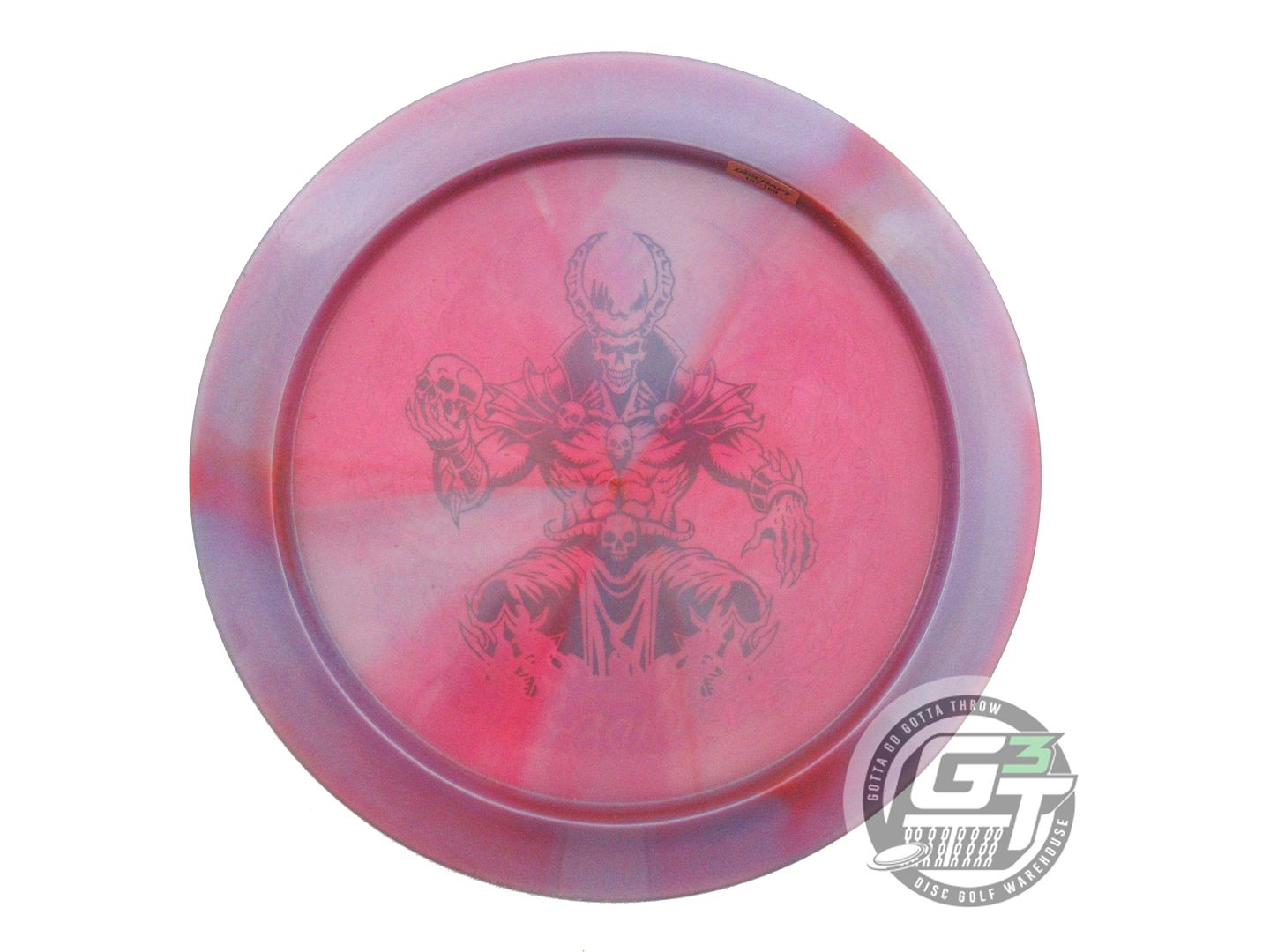 USED Discraft [LEDGESTONE] Swirly Z Hades 170g Purple-Pink Driver Golf Disc