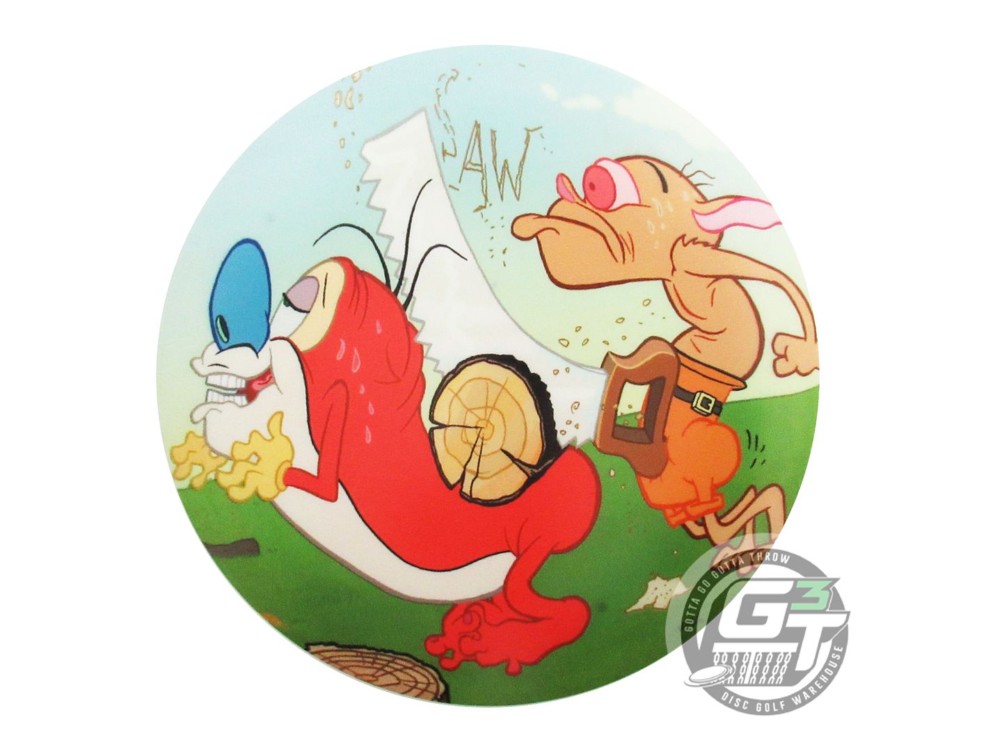 NOS Innova Star TL3 175g White REN & STIMPY Fairway Driver Golf Disc