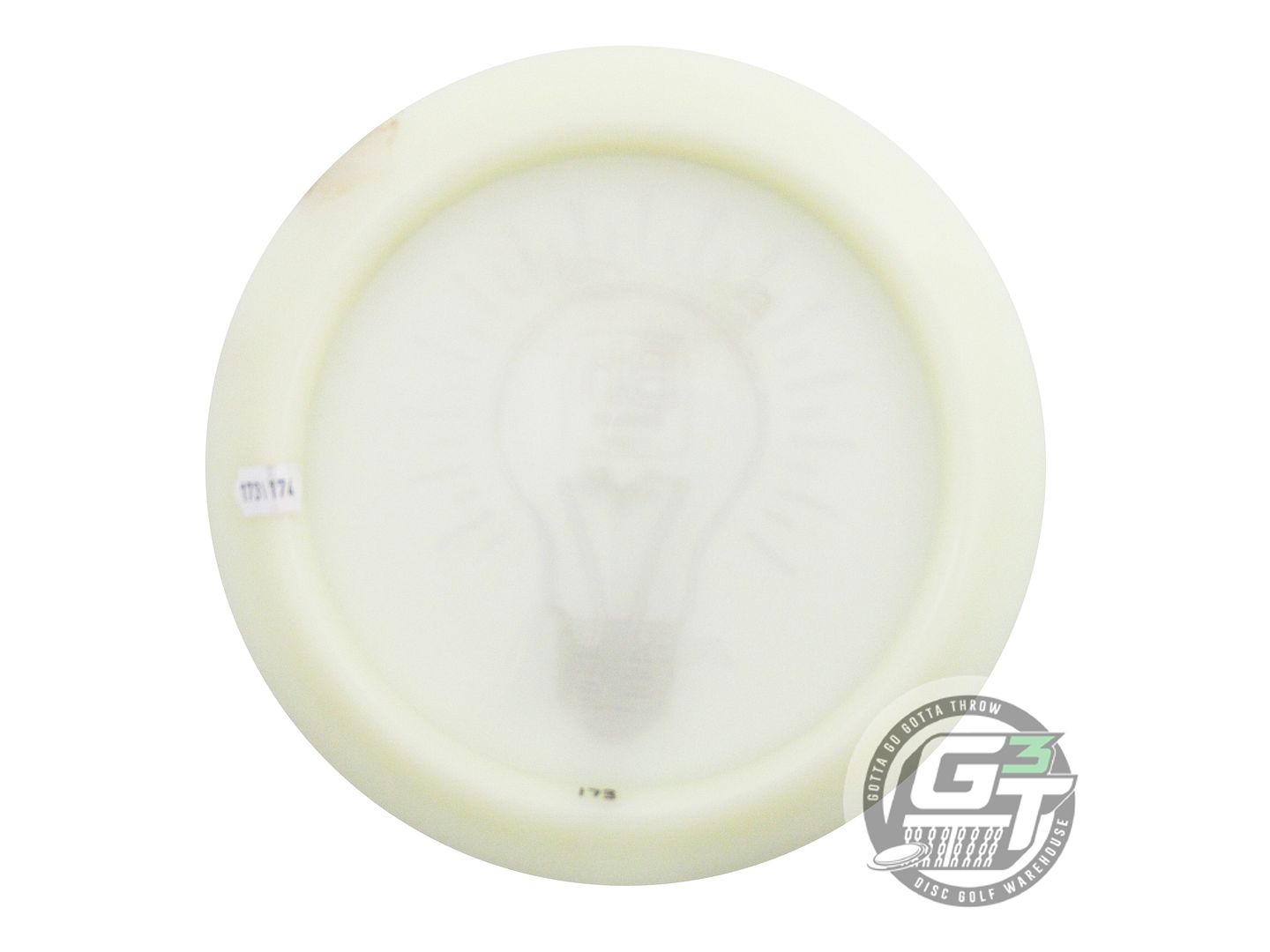 USED Loft Discs Gamma Solid Glow Bohrium 173g Gold Foil Distance Driver Disc