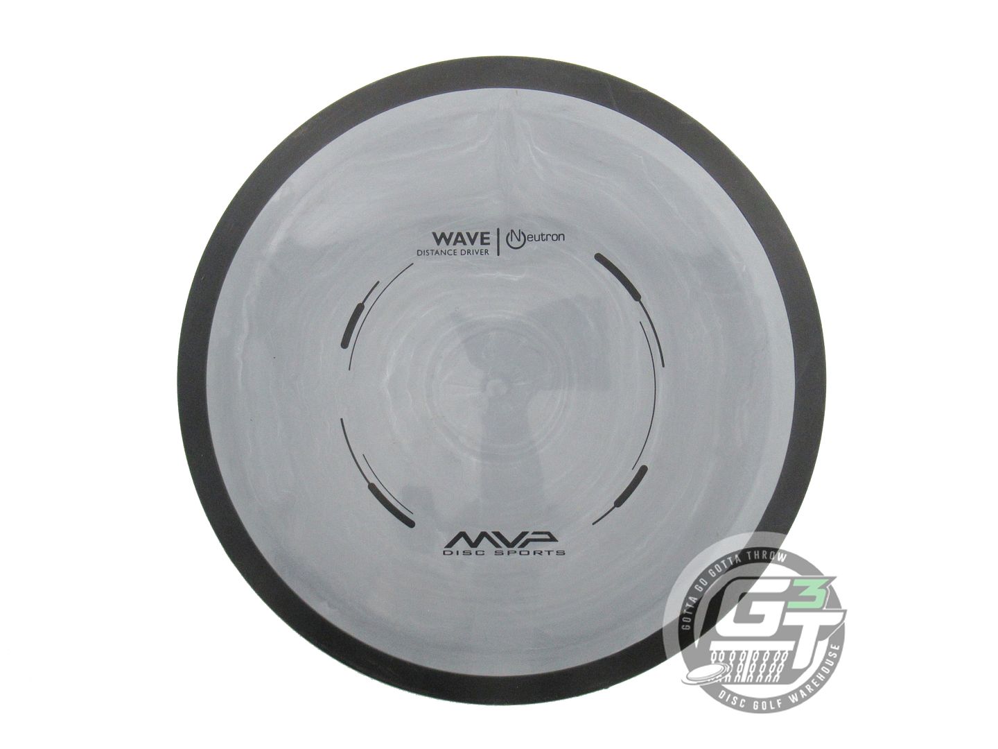 USED MVP Disc Sports Neutron Wave 169g Gray PFN Distance Driver Golf Disc